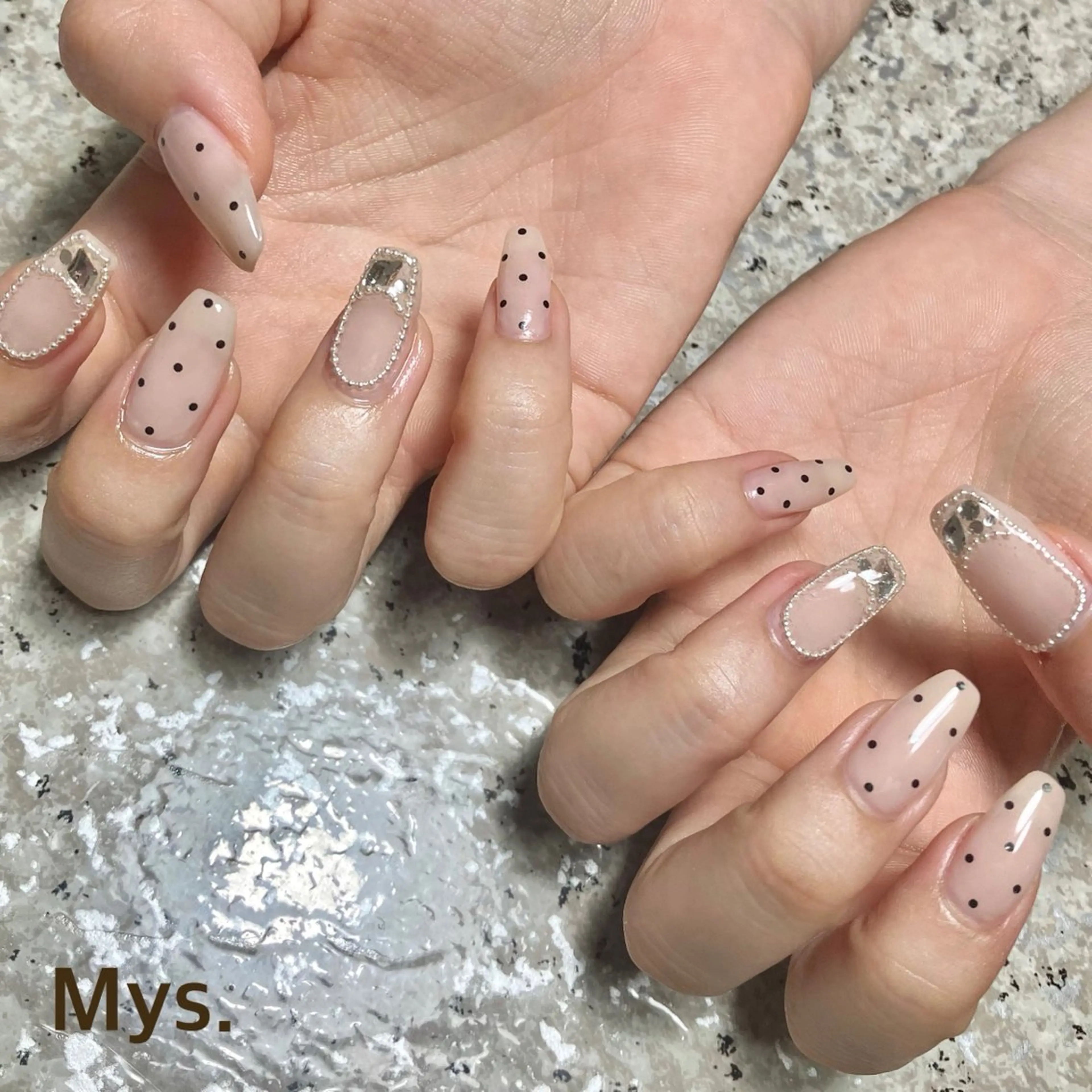 ネイル ハンドネイル Mys. 三上紗紀のネイルデザイン