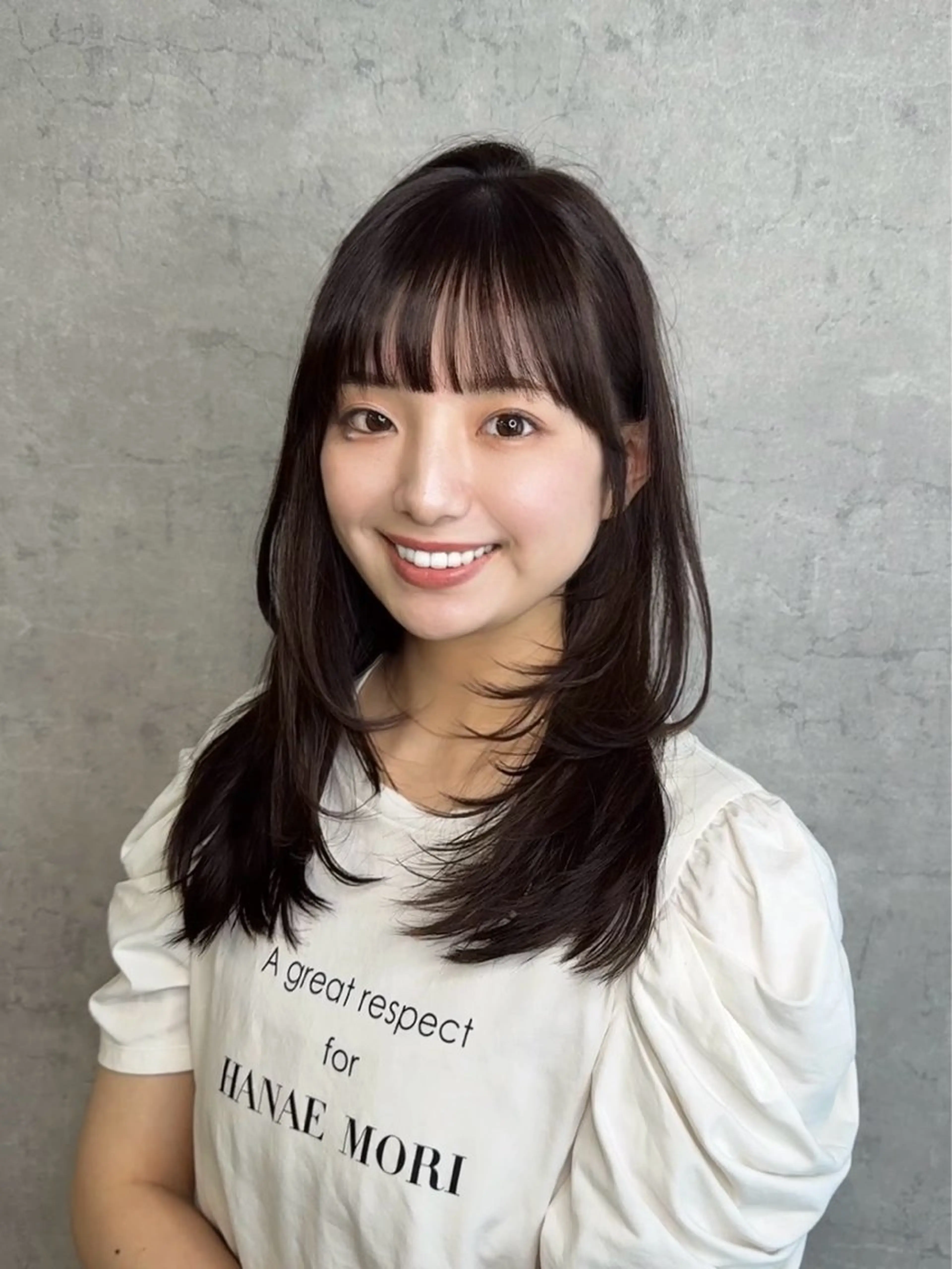 ミディアム トレンド韓国ヘア 🇰🇷のんのヘアスタイル