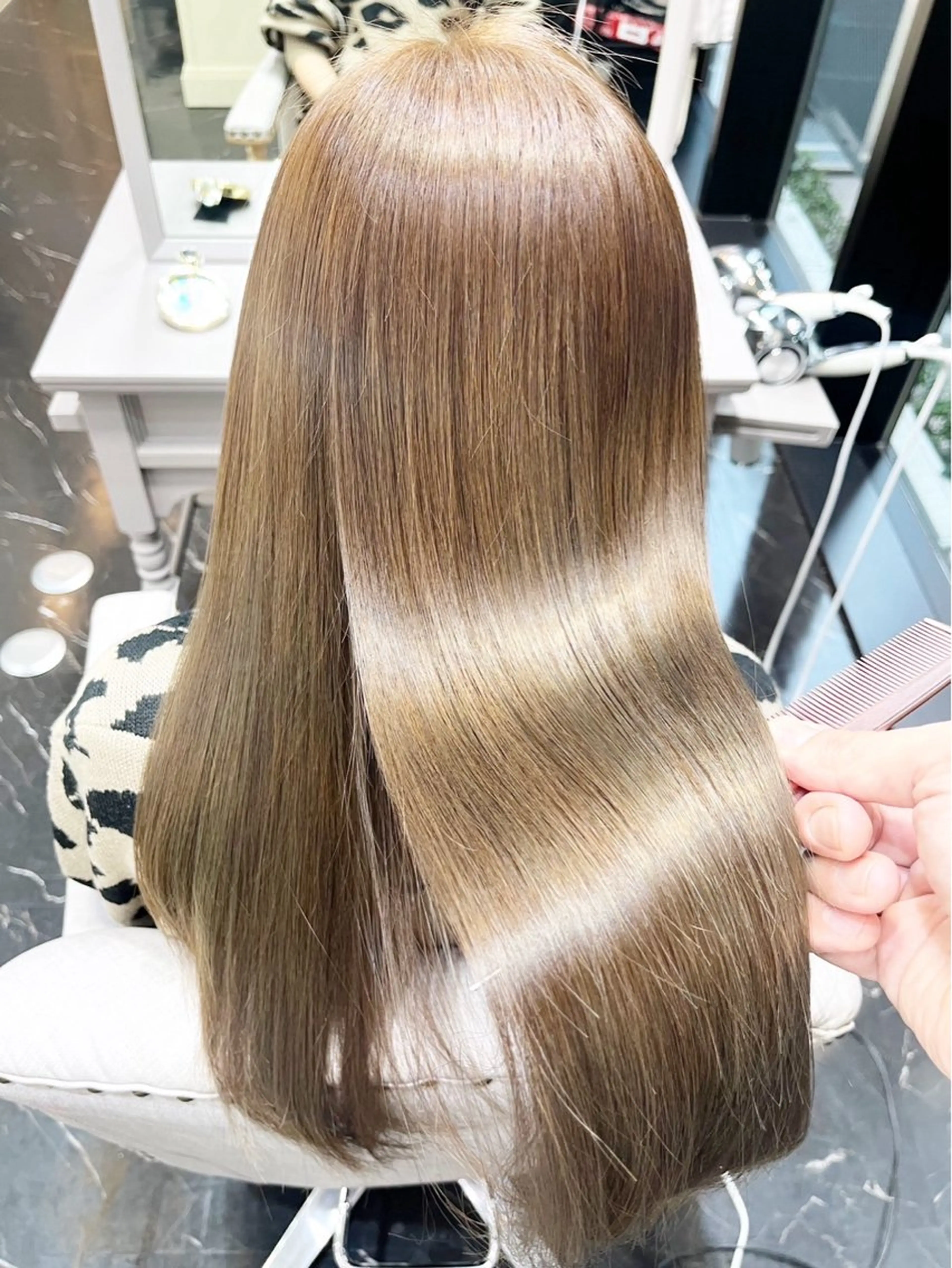 ロング 梶 睦🌟 似合わせカットのヘアスタイル