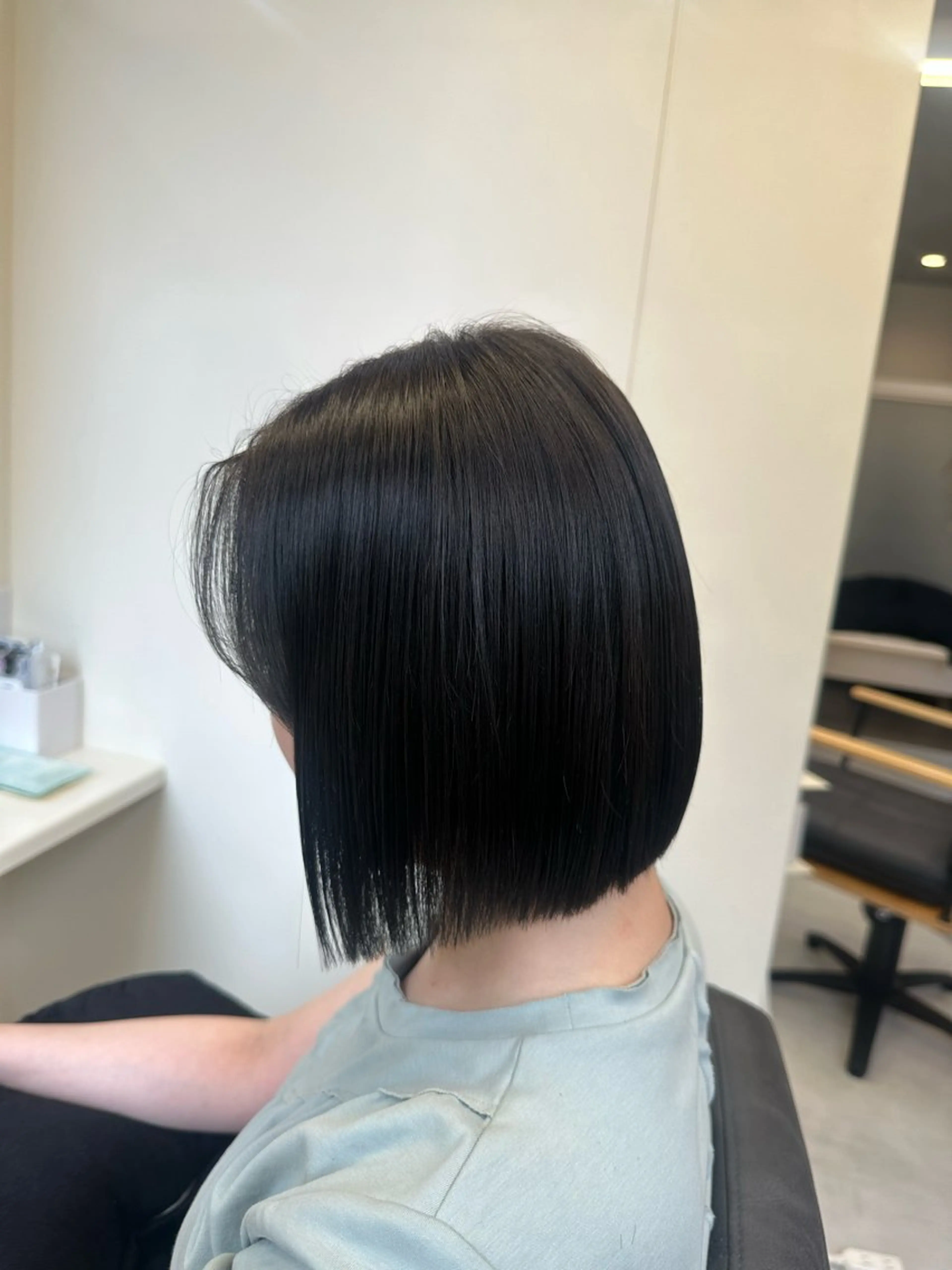 ミディアム jiji /北四番丁 押切瑠奈のヘアスタイル