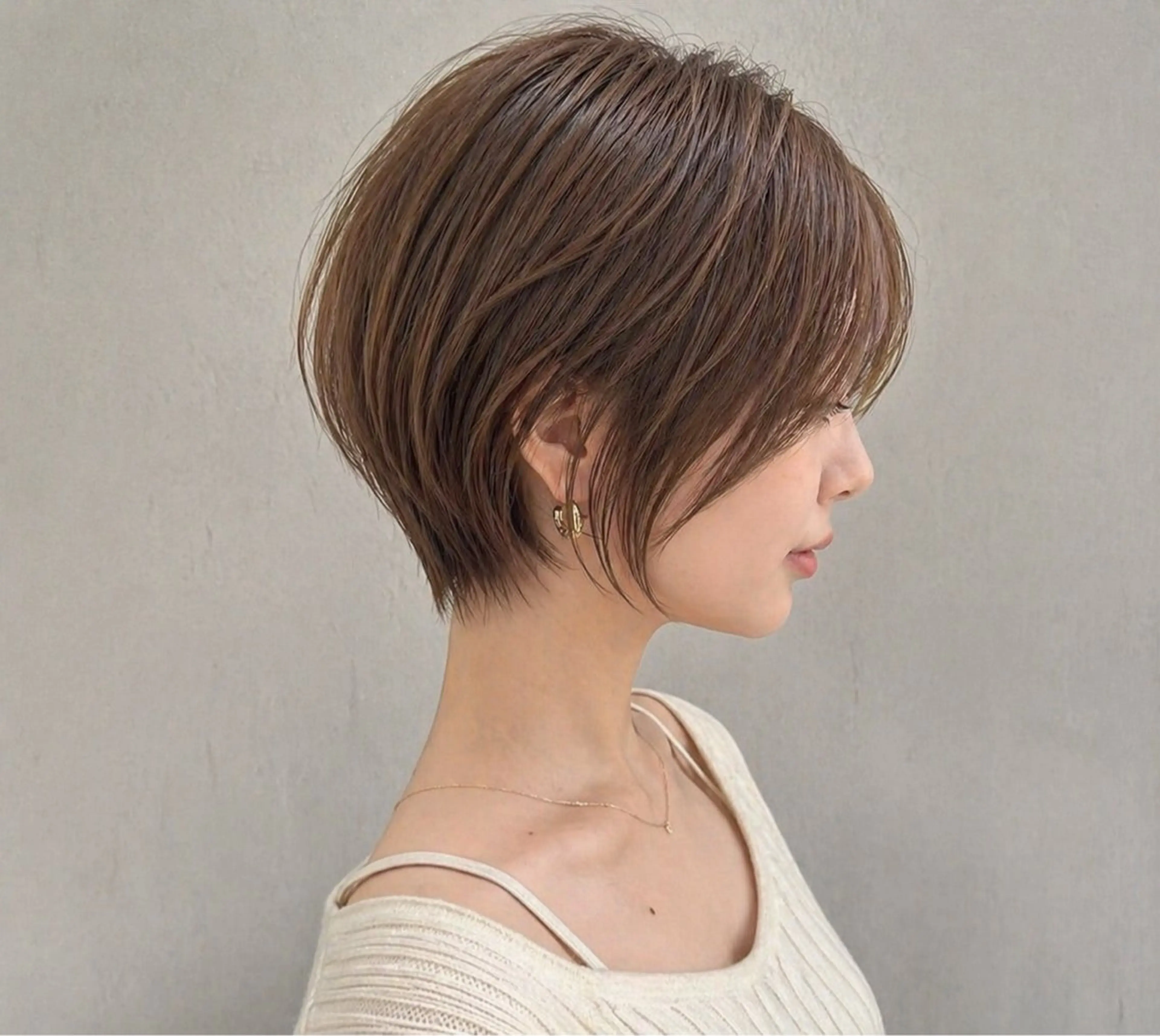 ショート 新宿/レイヤー/ amu🫧のヘアスタイル