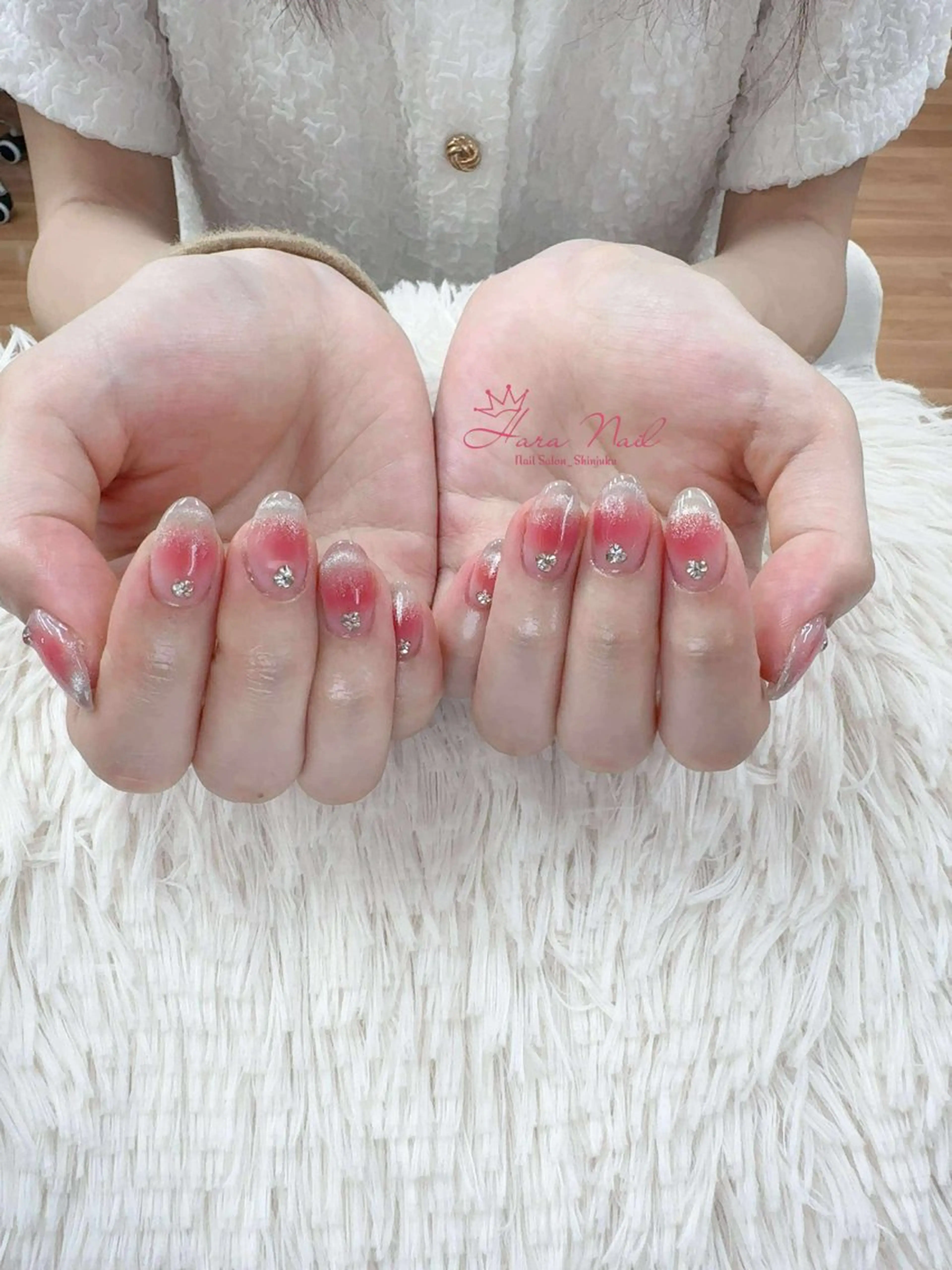 ネイル ハンドネイル ハンドケア Hara Nail 【パラジェル使用】のネイルデザイン
