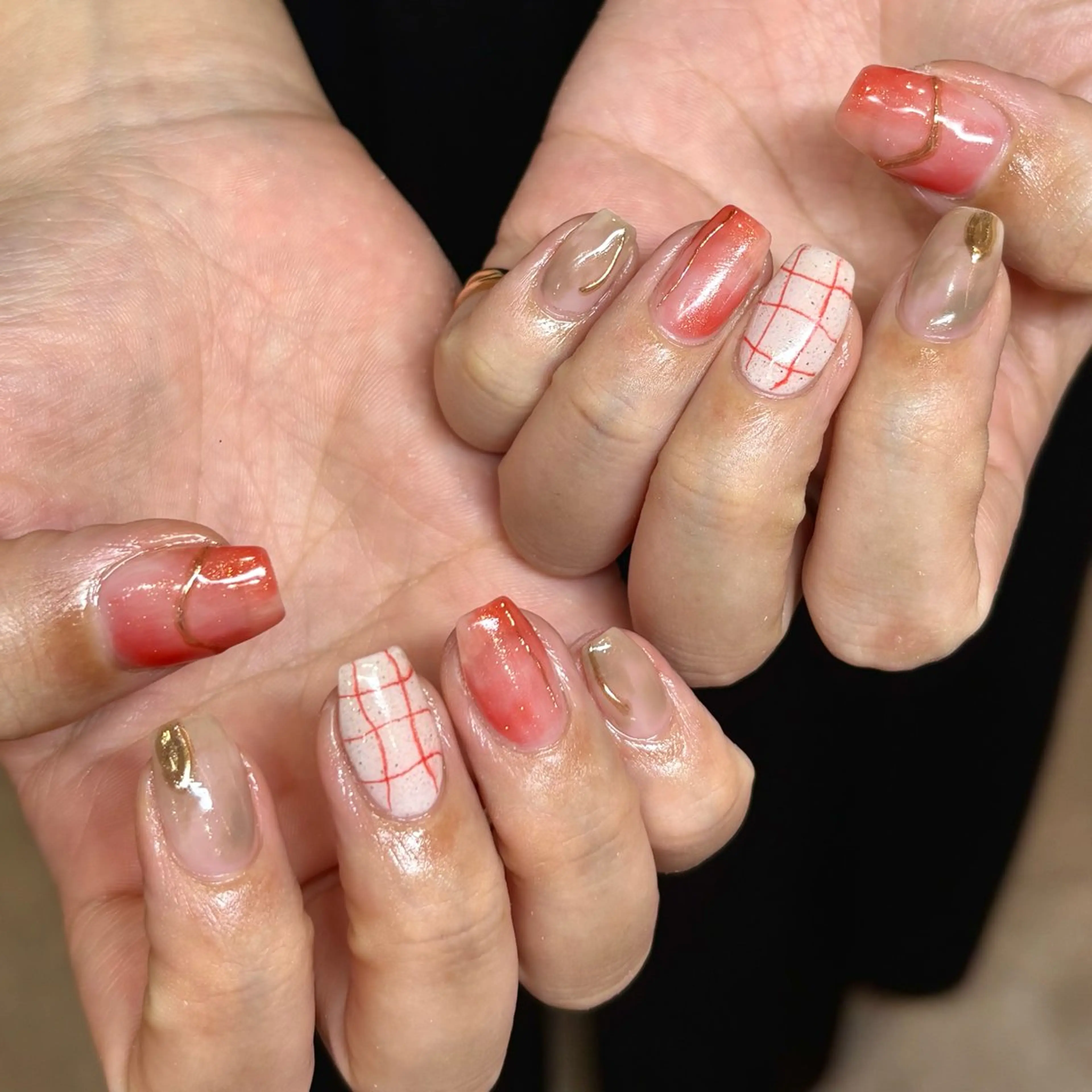 ネイル ハンドネイル 4/12🈳あり✧* ayanaのネイルデザイン