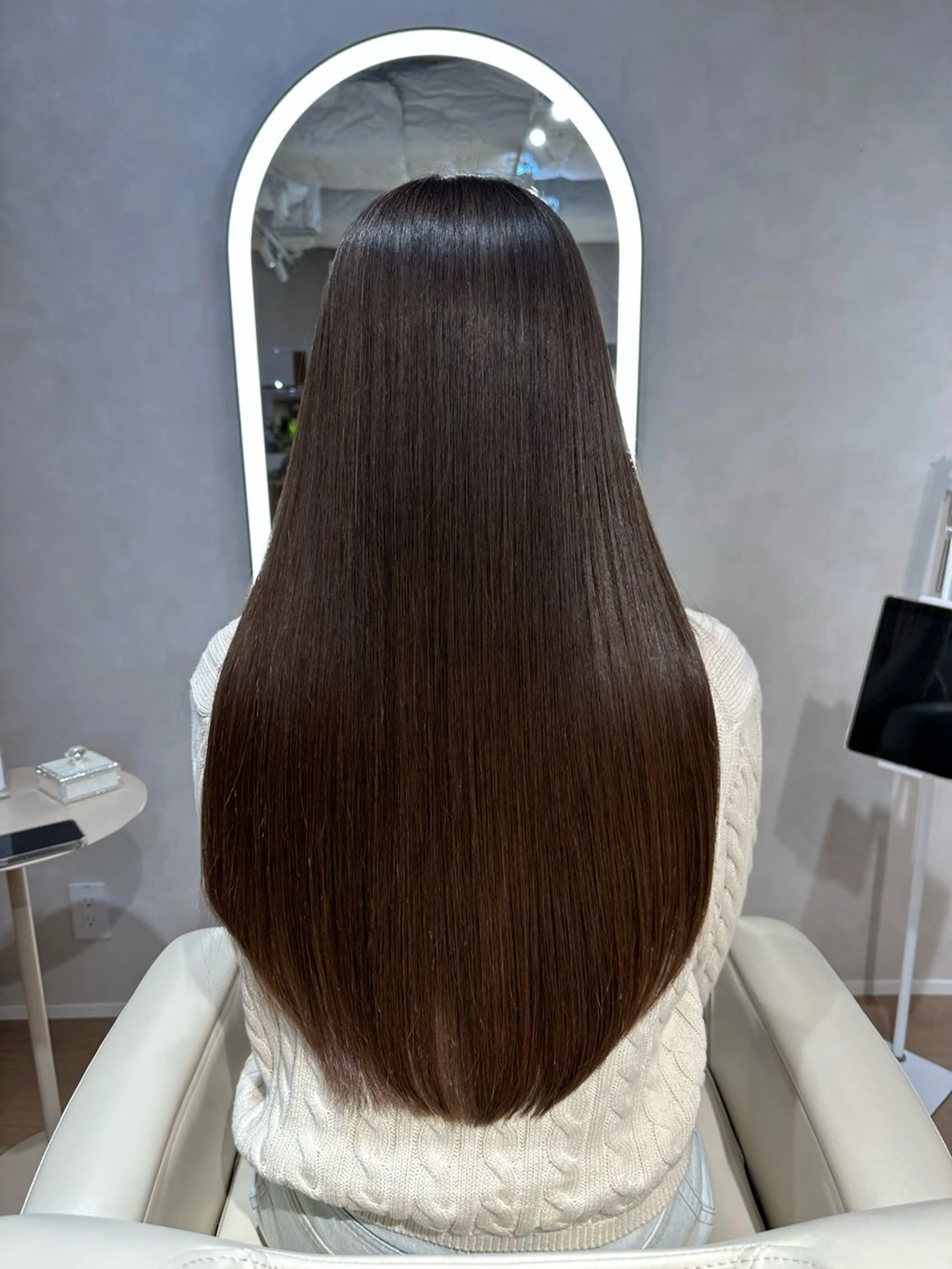 ロング 髪質改善 ヘアカラー Bonheur shunのヘアスタイル