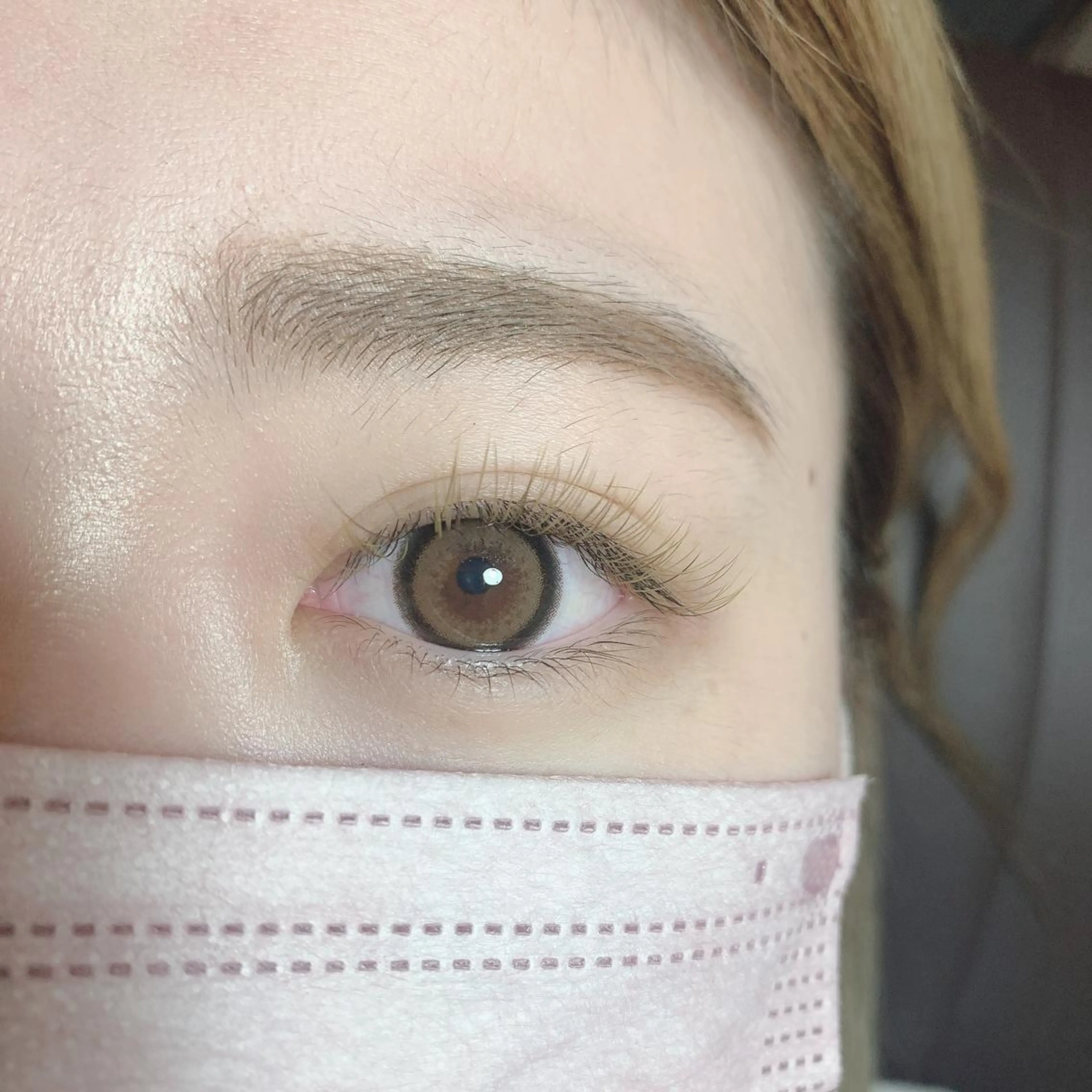 マツエク・マツパ カラーマツエク マツエク repos〜ルポ〜所属・河上 綾のマツエク・マツパデザイン