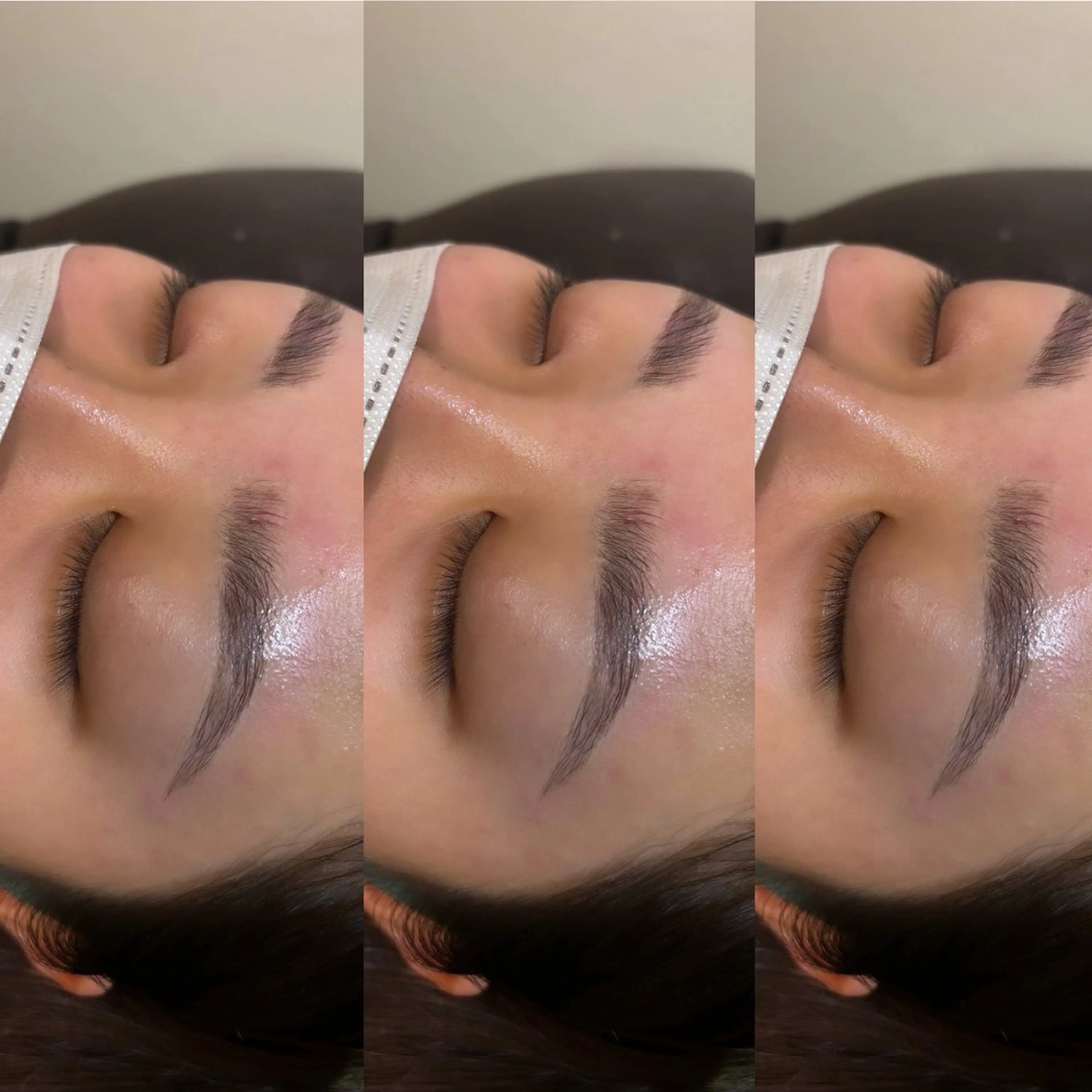 まつ毛パーマ+アイブロウワックスの写真