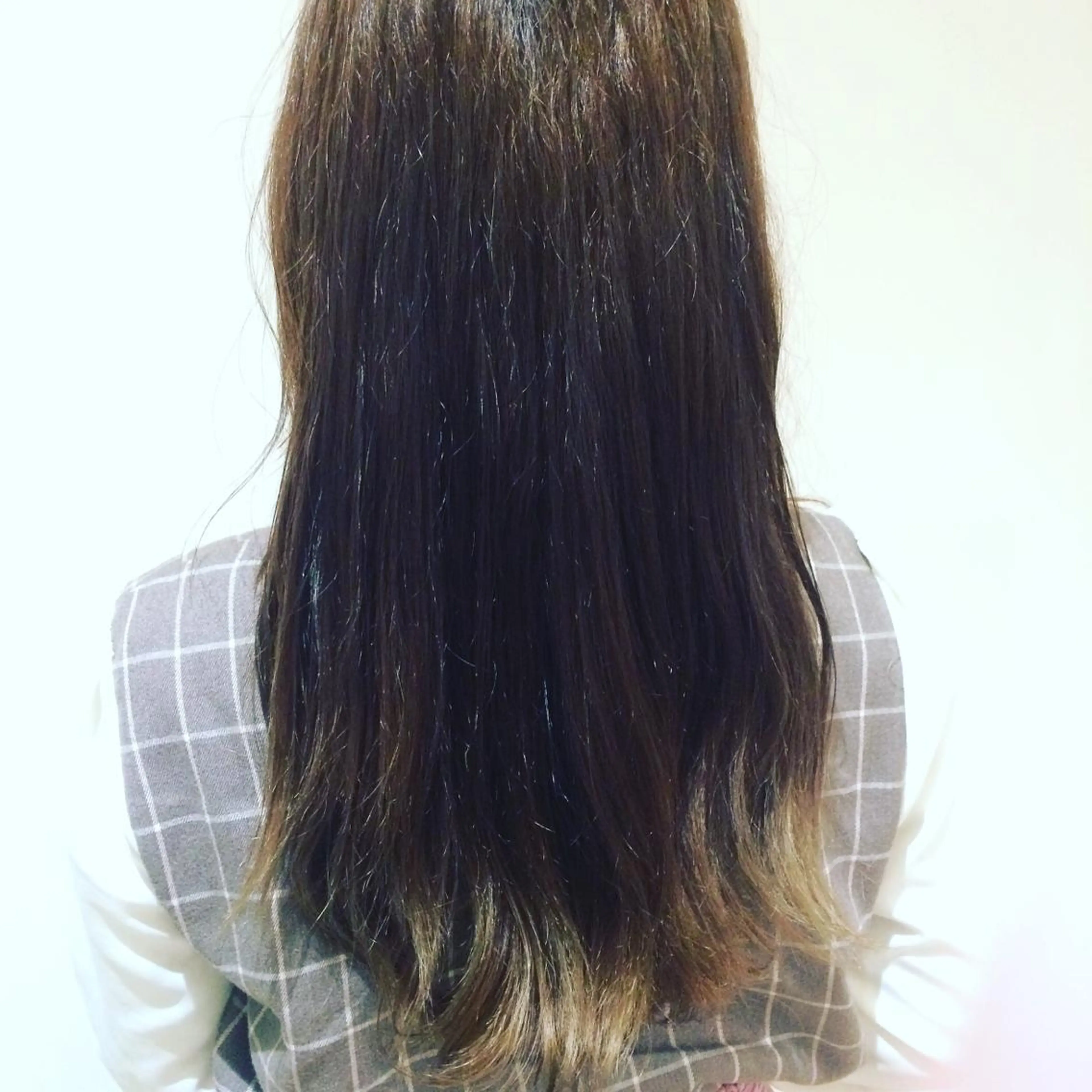 ロング カラー パーマ ブリーチ グラデーションカラー メンズパーマの巨匠 鈴木純のヘアスタイル