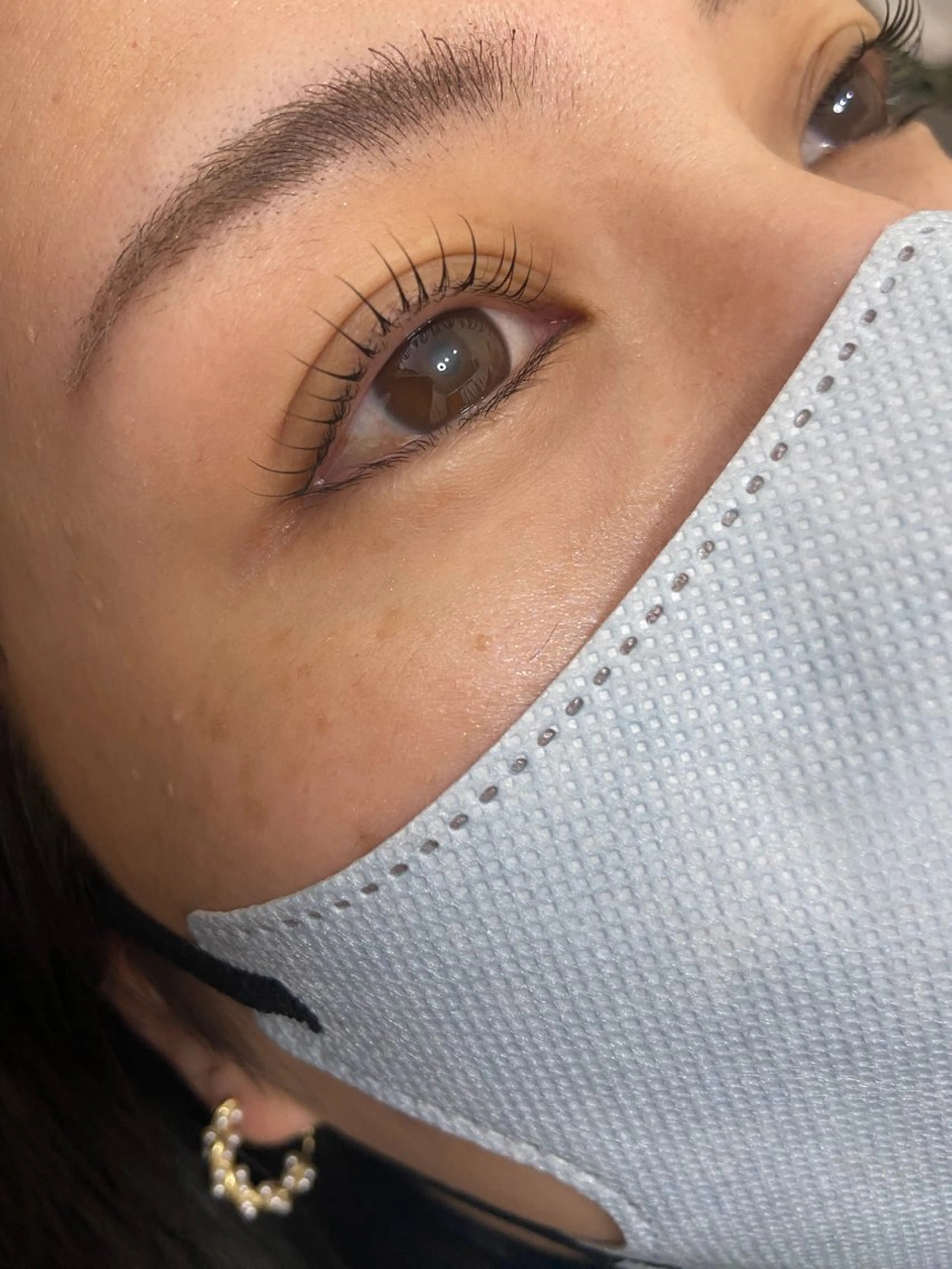 マツエク・マツパ Cカール 一重×まつ毛パーマ 滝沢 眞彩のマツエク・マツパデザイン