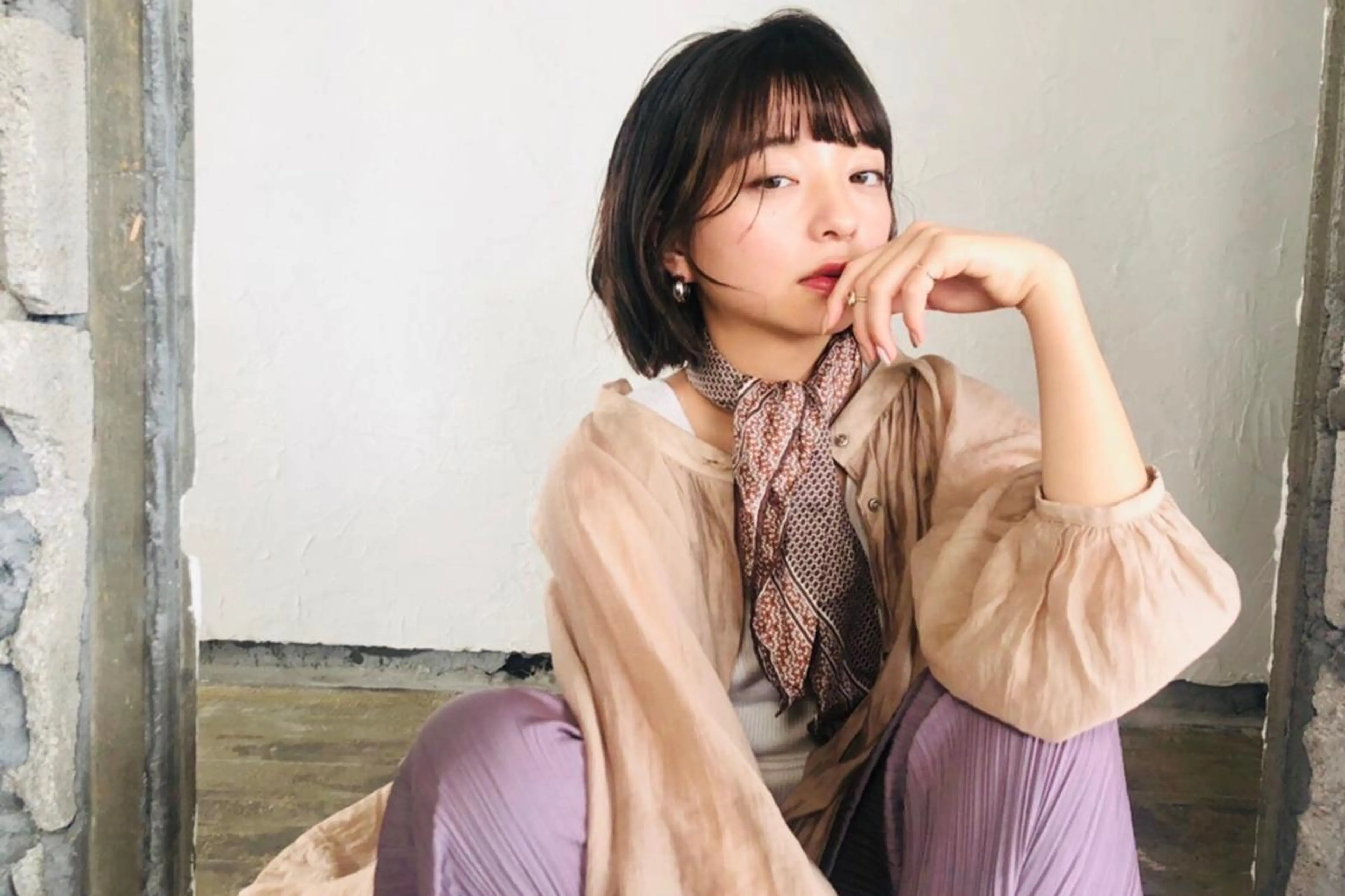 ミディアム マツシマ カンタのヘアスタイル