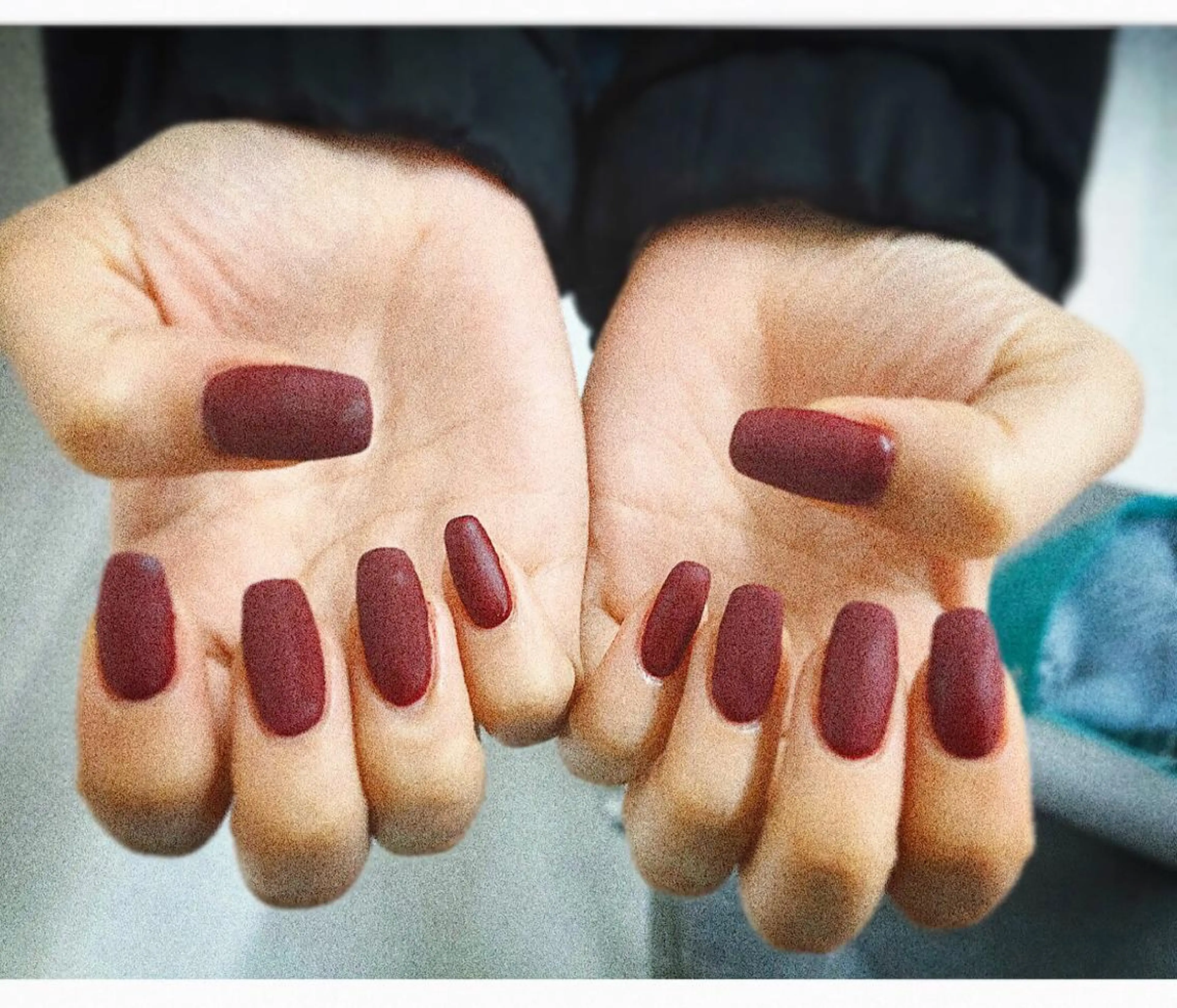 ネイル マットネイル ワンカラーネイル スクエアネイル ROI. Ayumi.のネイルデザイン