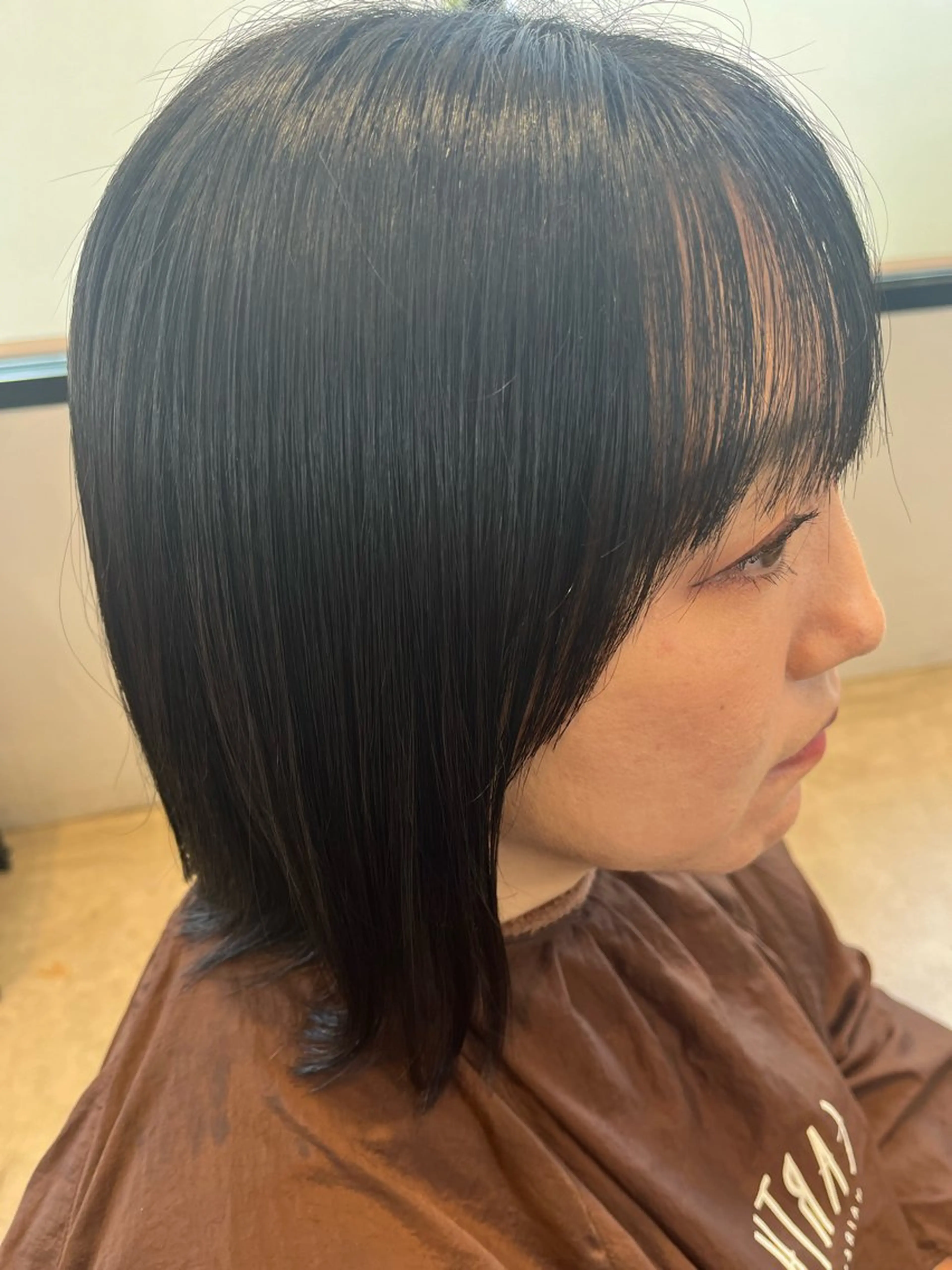 福島 果音のヘアスタイル