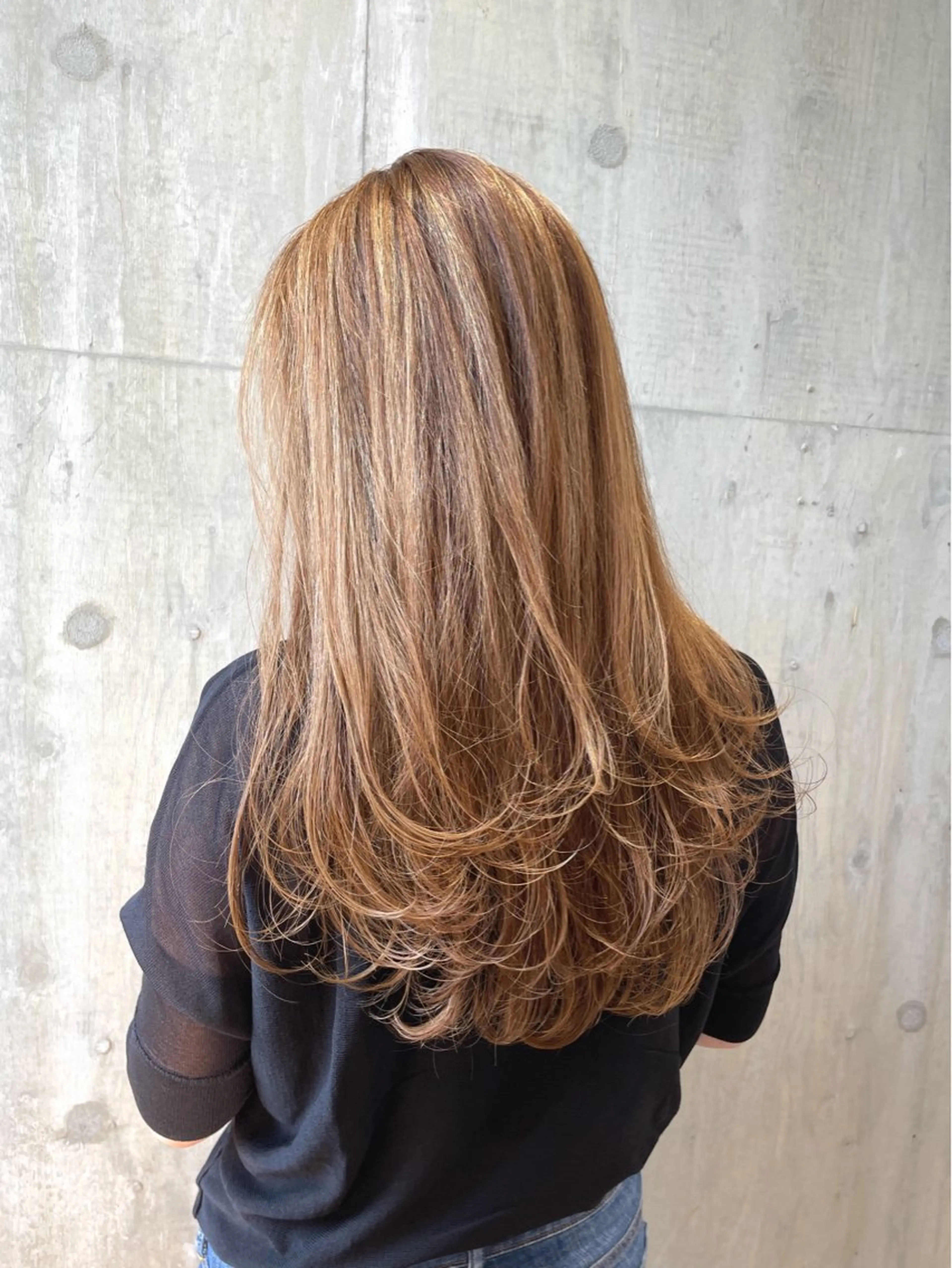 カラー ハイライトカラー REINA /niil/女性限定のヘアスタイル