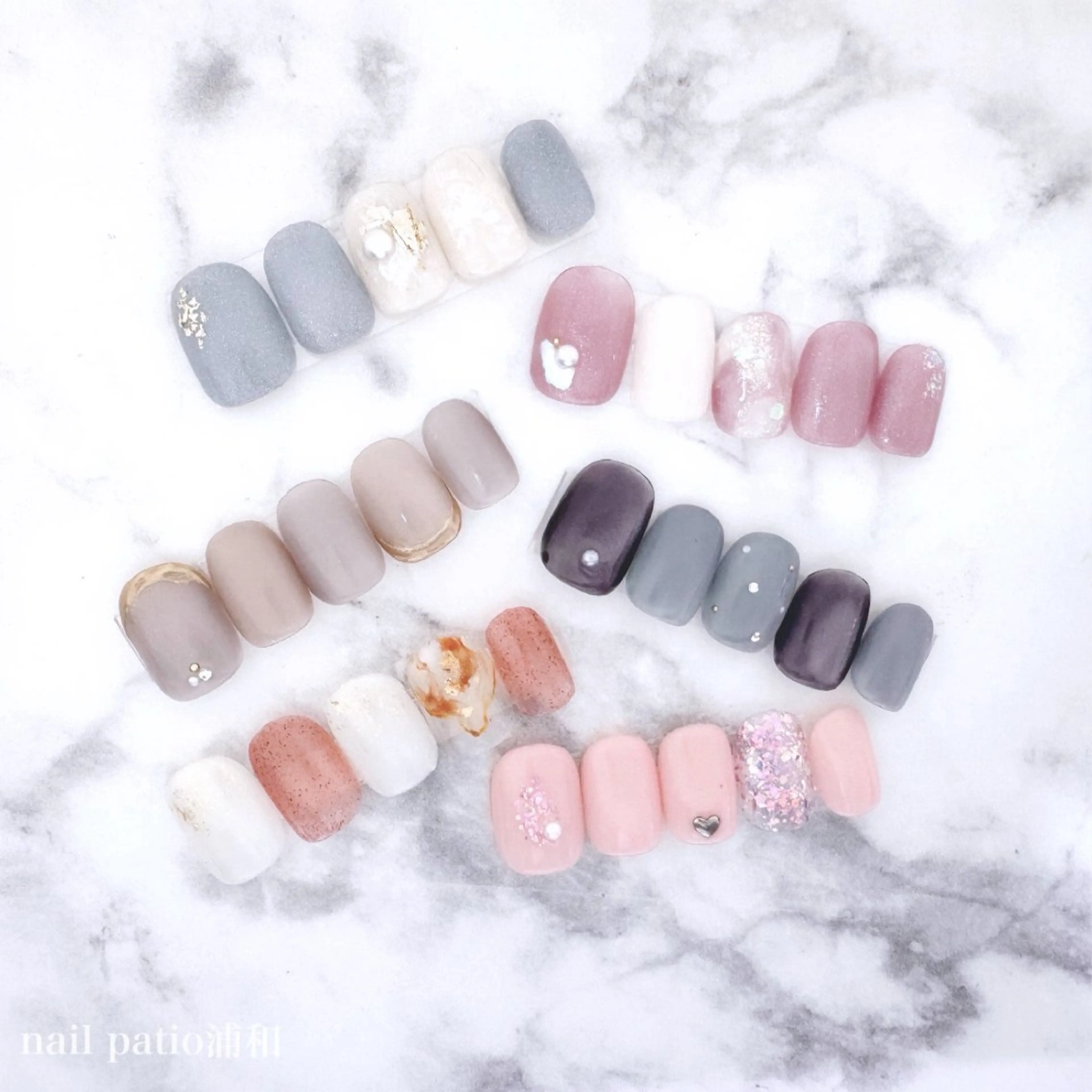 ネイル 内山 暖乃のネイルデザイン