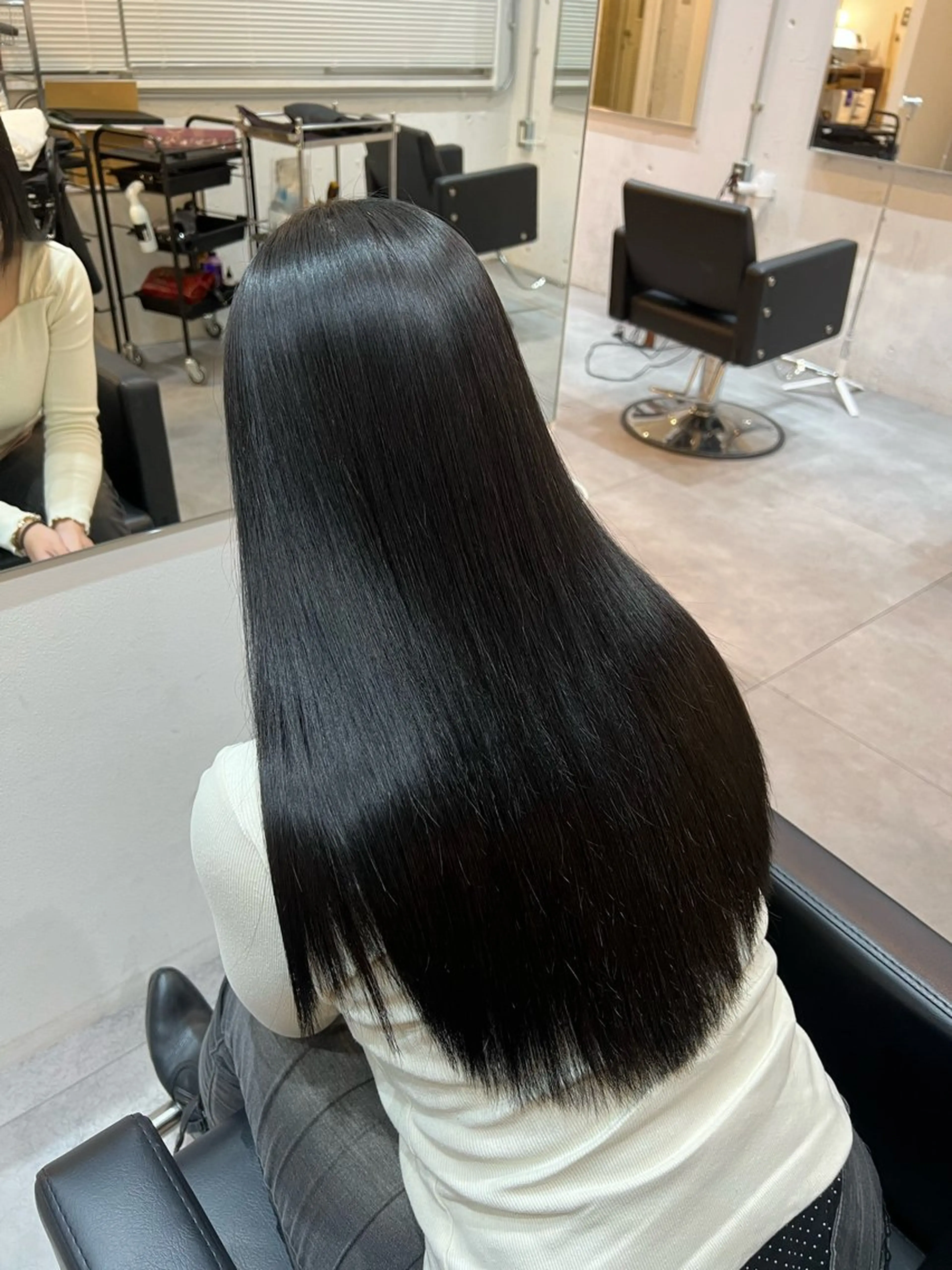 ロング 髪質改善 縮毛矯正 【髪質改善】 yuukiのヘアスタイル