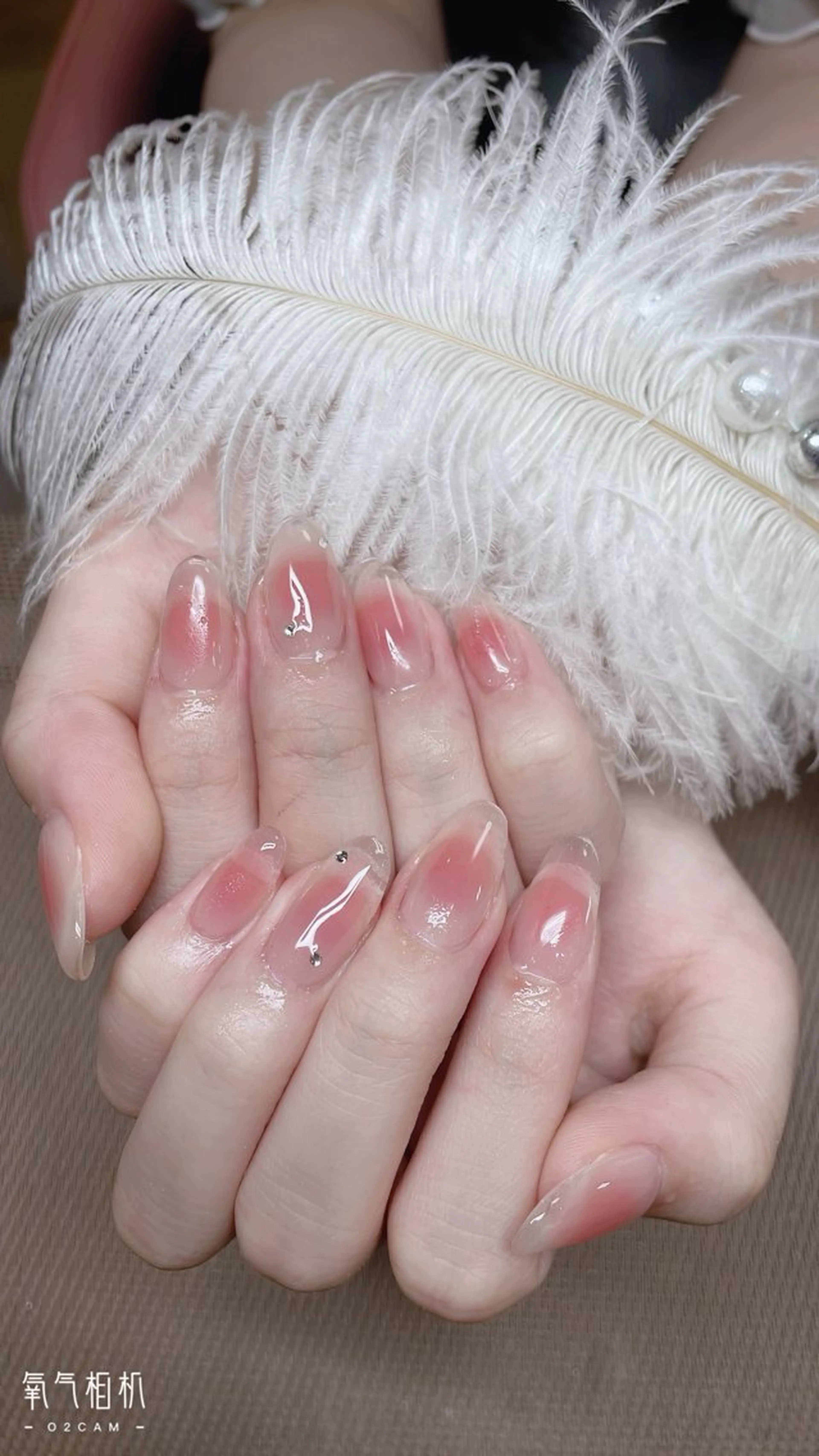 ネイル チークネイル ワンホンネイル ハンドネイル she's nailのネイルデザイン