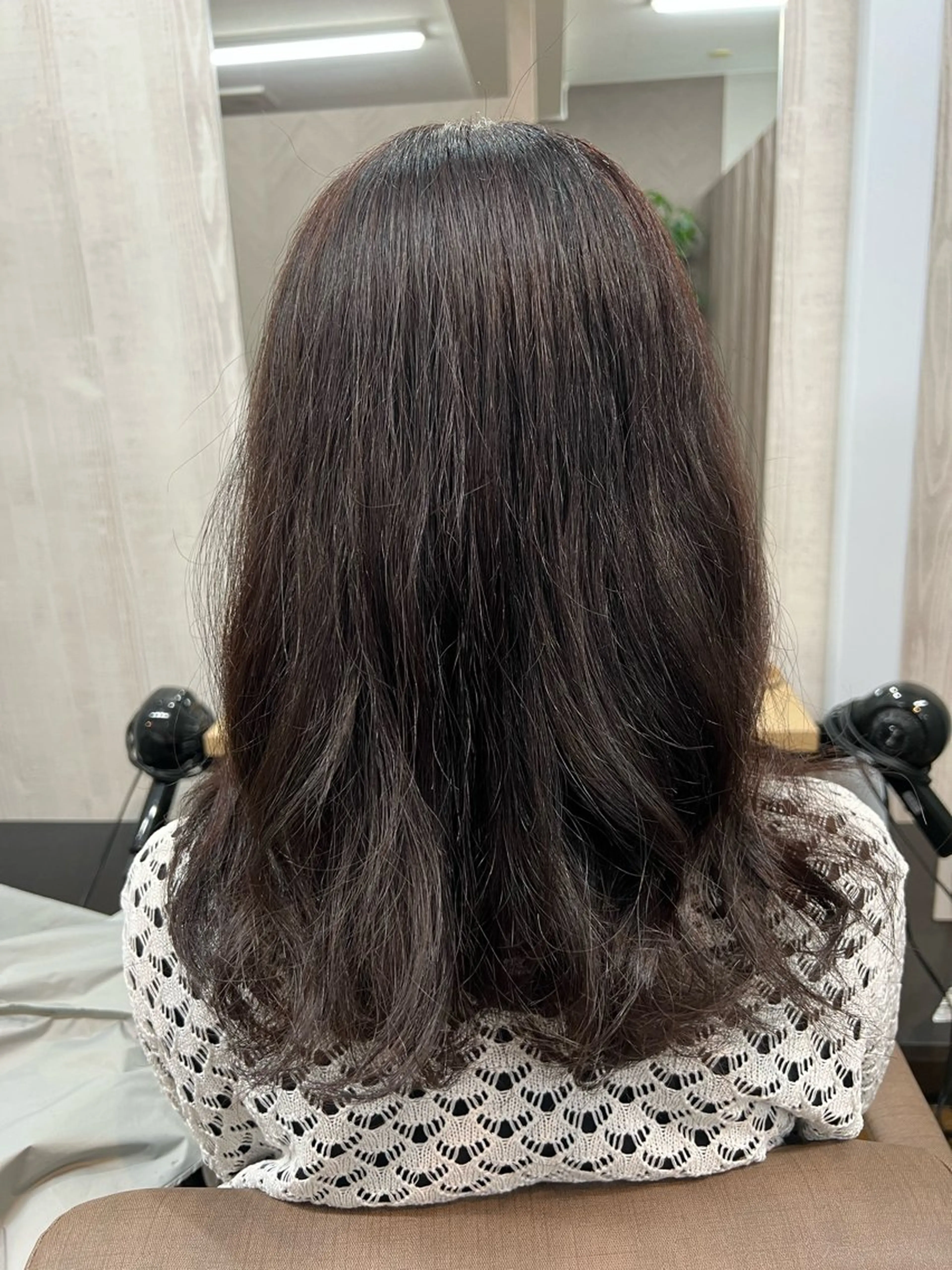 セミロング ハイライト カット ヘアカラー トリートメント TELA HAIR 幕張本郷所属・TELA HAIR 幕張本郷店　千尋のヘアスタイル