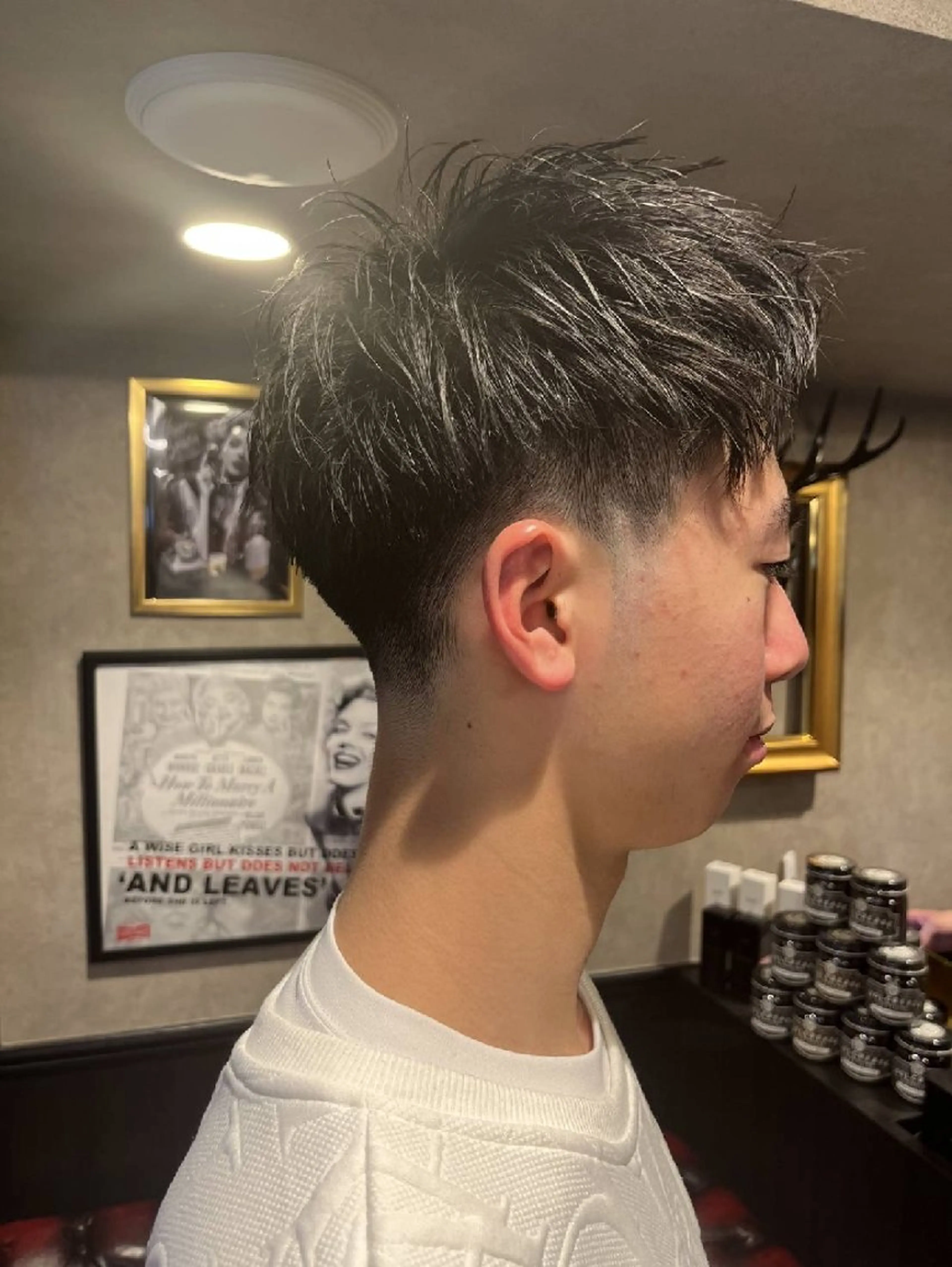 メンズ ツーブロック カット ヘアーサロンラムール所属・神原 朋瑛のヘアスタイル