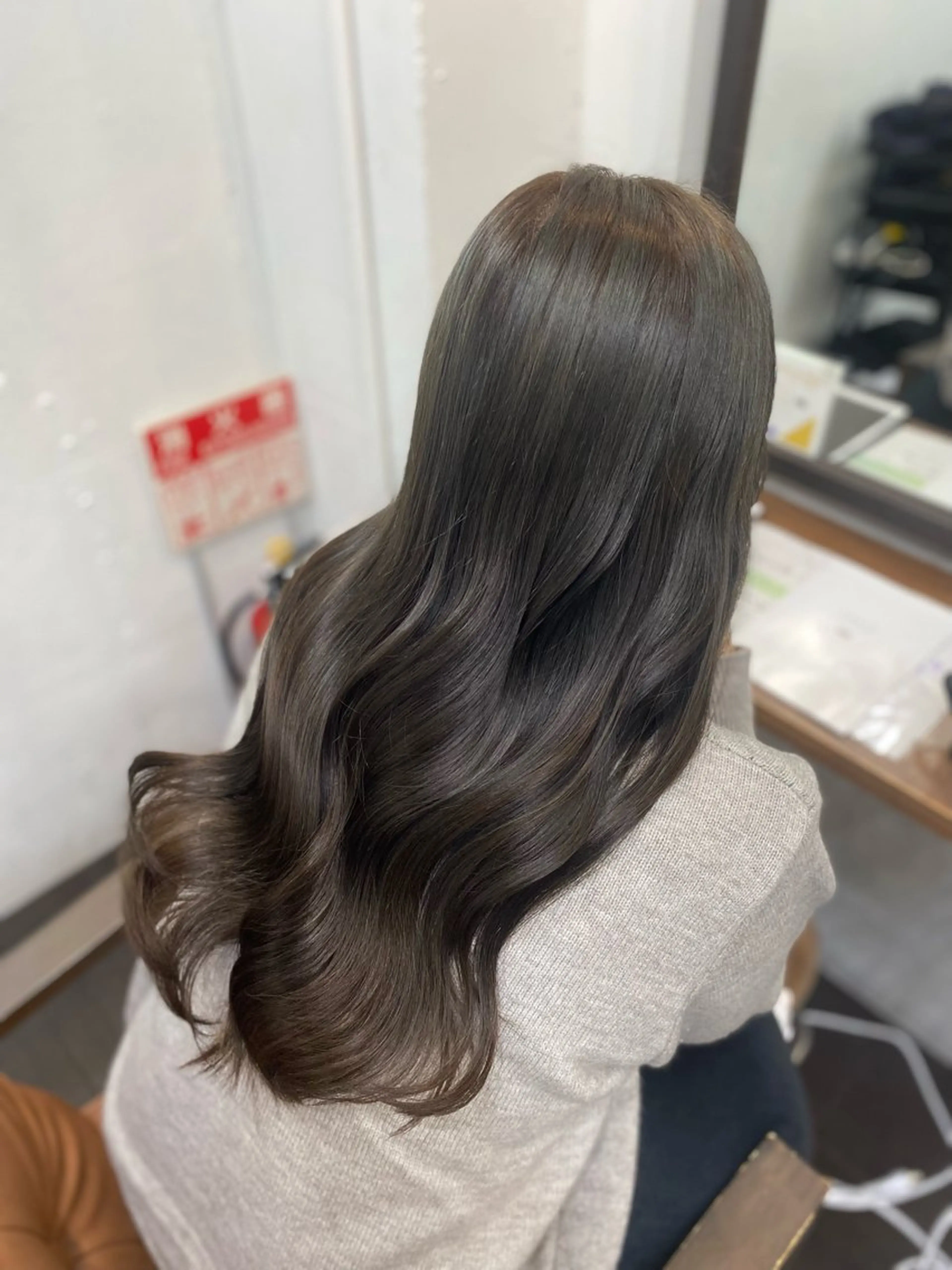 ロング 🍒ᩚ名駅/艶髪 縮毛矯正/あゆ🍒ᩚのヘアスタイル