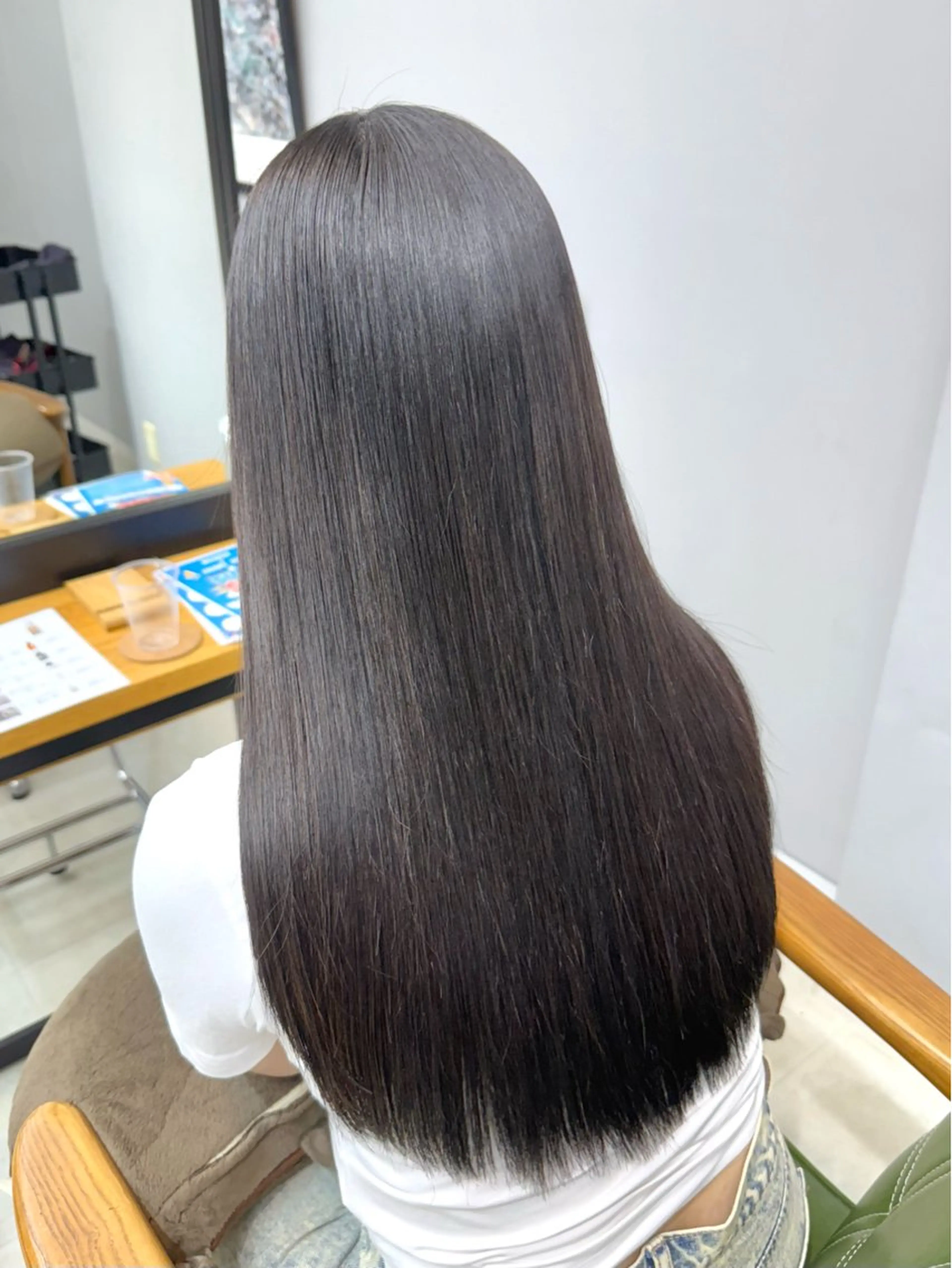 ロング 縮毛矯正 縮毛矯正 川村 涼介のヘアスタイル