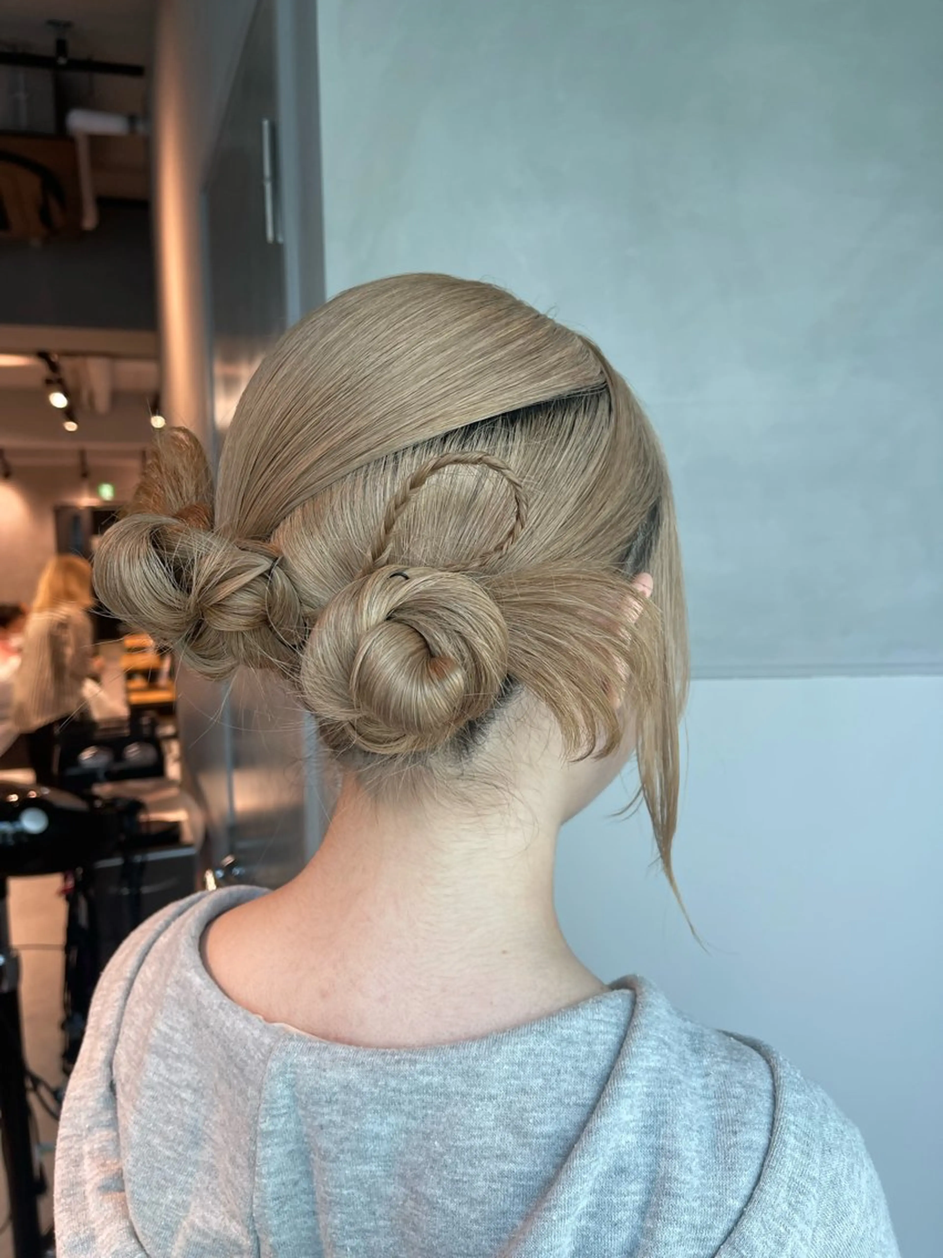 ヘアアレンジ 結婚式・ブライダル 卒業式のヘアスタイル ヘアセット charm《銀座》 ヘアセット/縮毛矯正のヘアスタイル