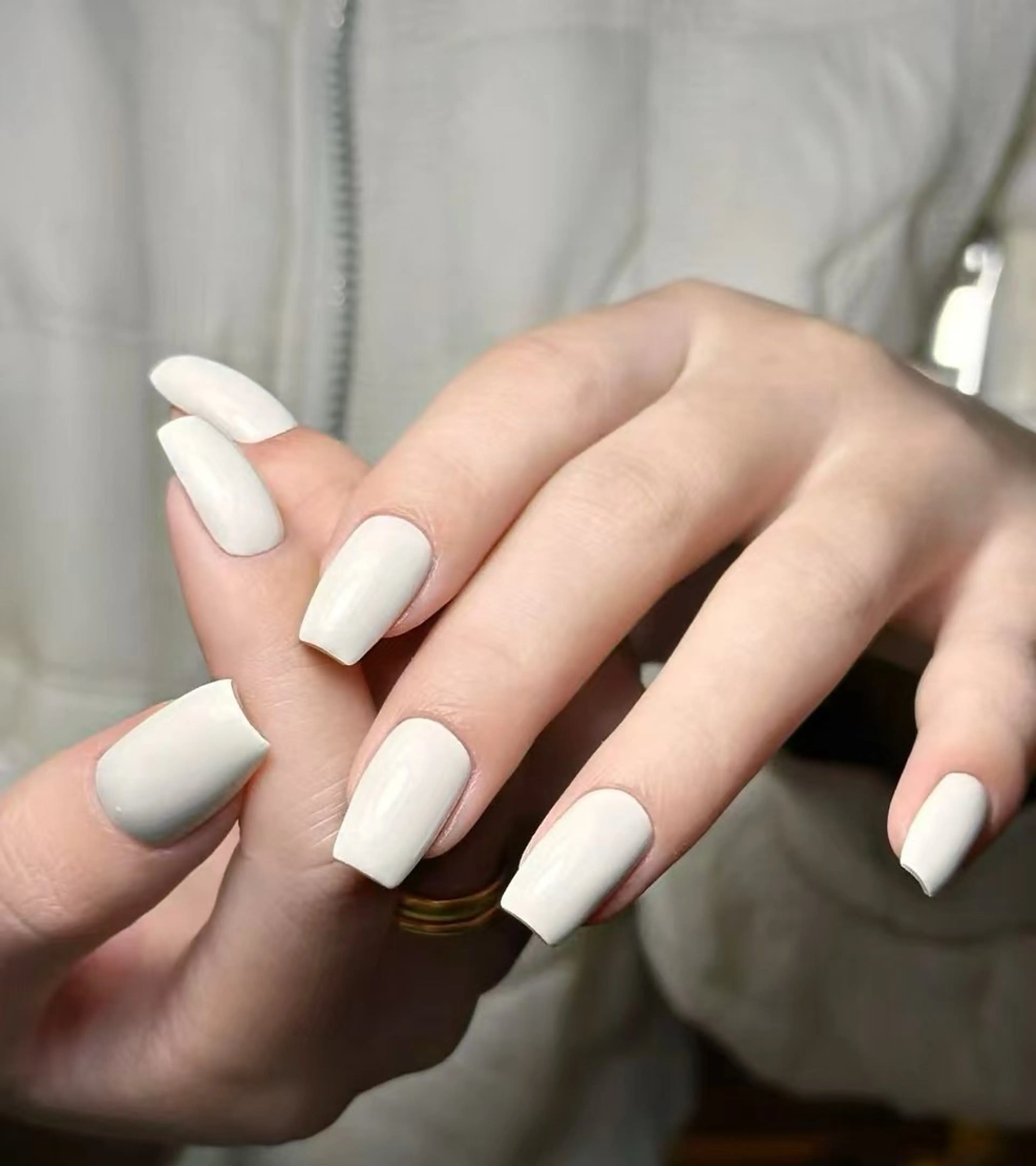 ネイル フラワーネイル フレンチネイル ジェルネイル ガラスフレンチ ハート ハンドネイル BabyYouMi nailのネイルデザイン