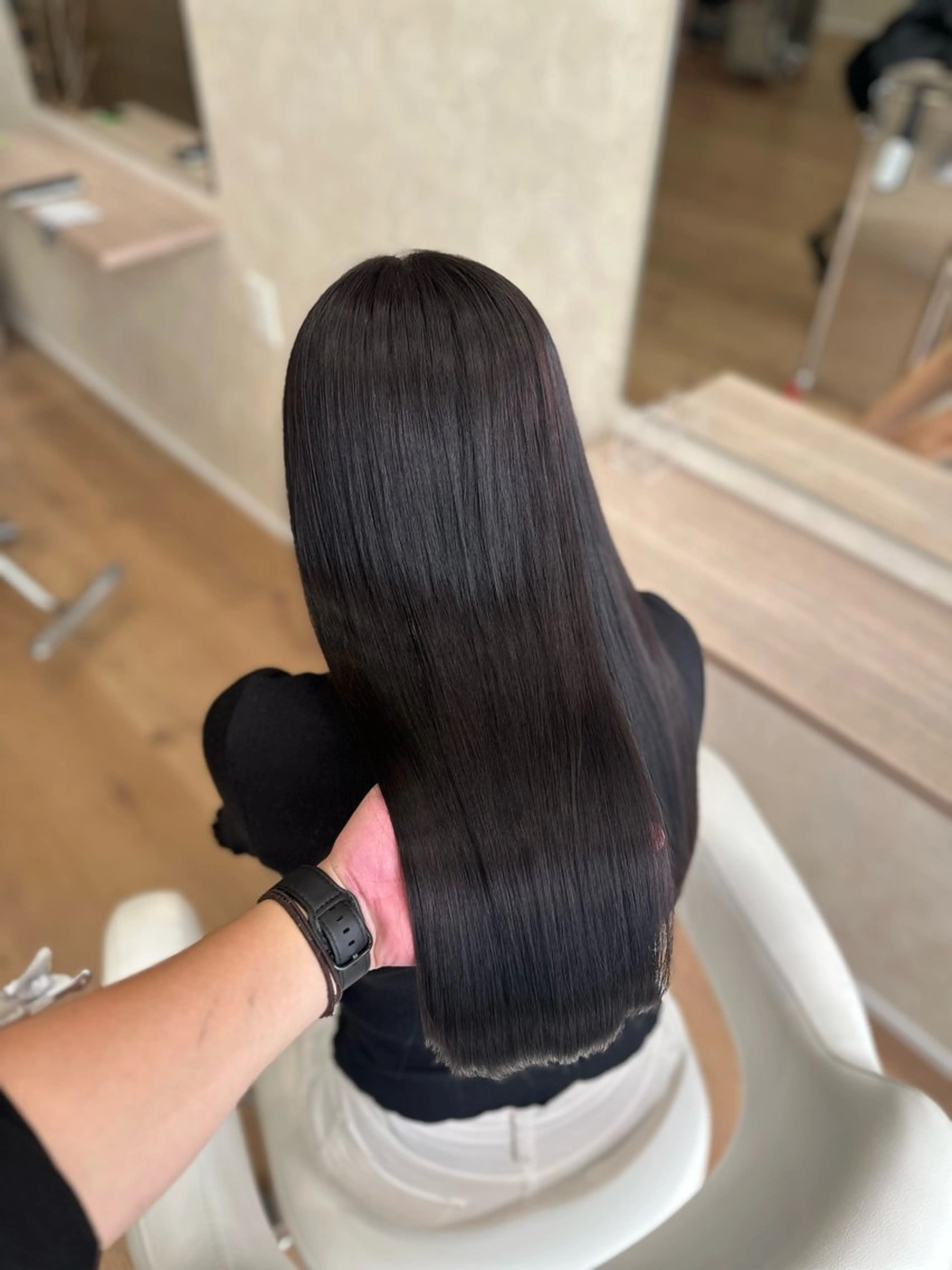 ロング カラー 髪質改善 支持率 Ｎｏ.1いぶきのヘアスタイル