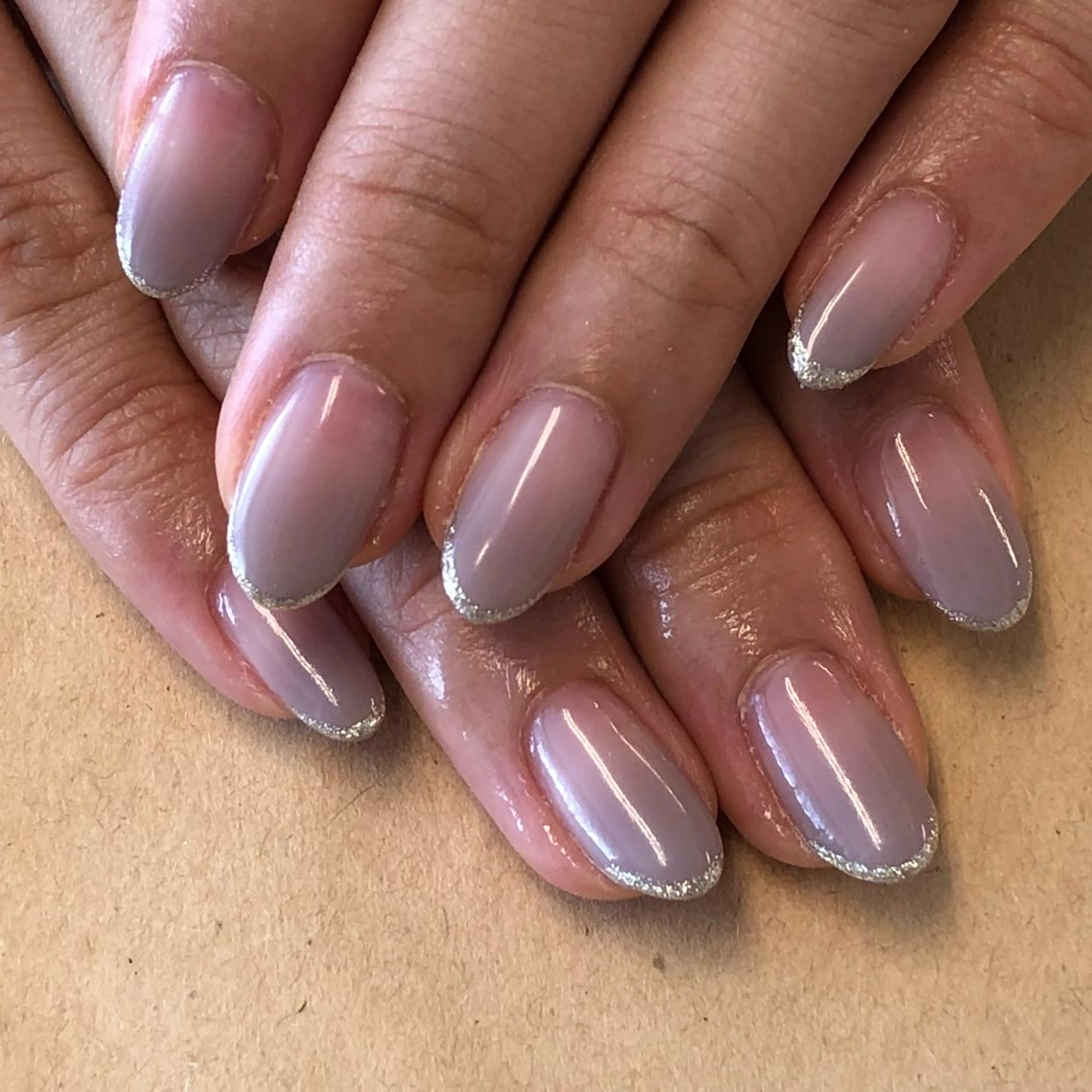 ネイル グラデーション ラメ(グリッター) KIREIE NAILSのネイルデザイン