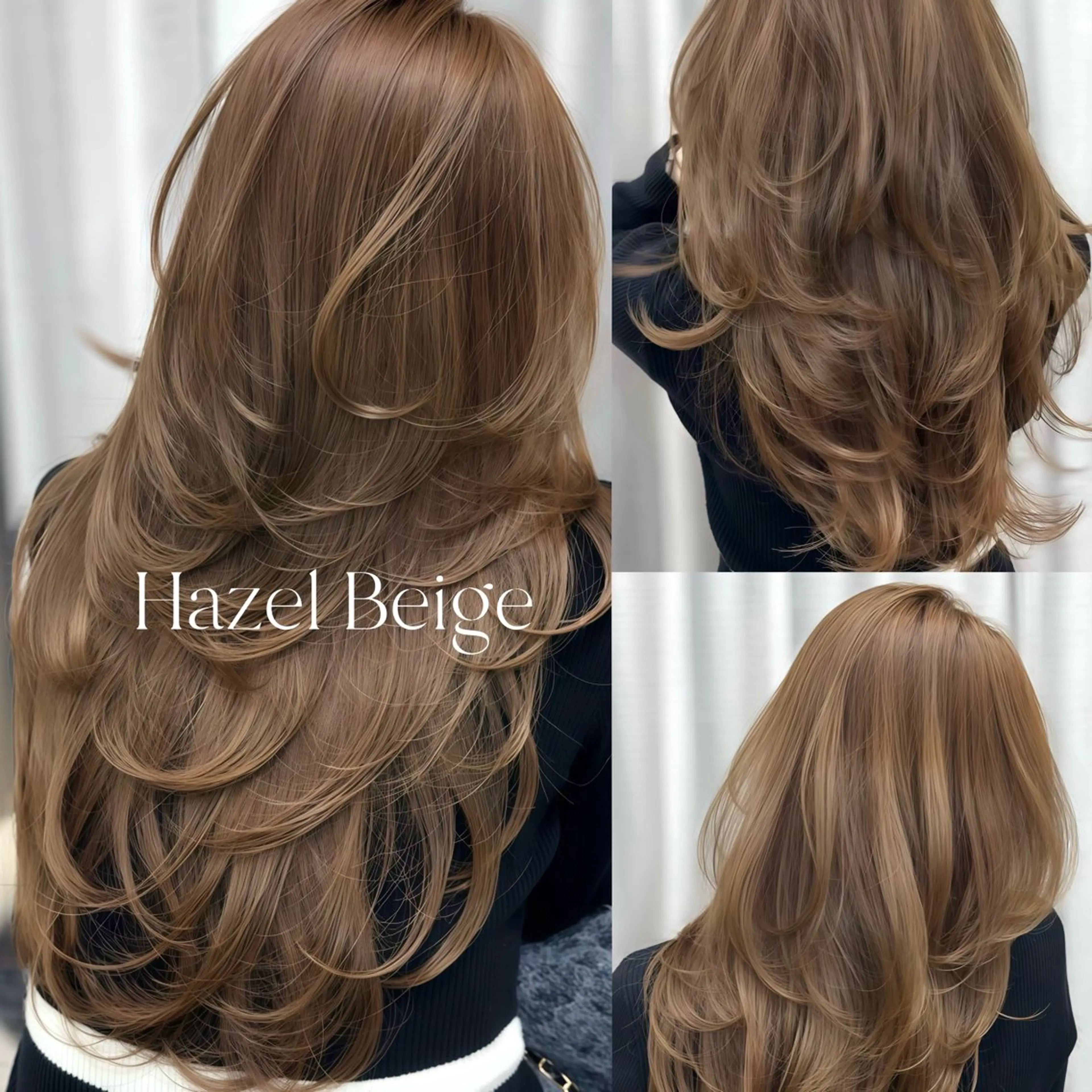 ロング セジュン 韓国レイヤー/顔周りのヘアスタイル