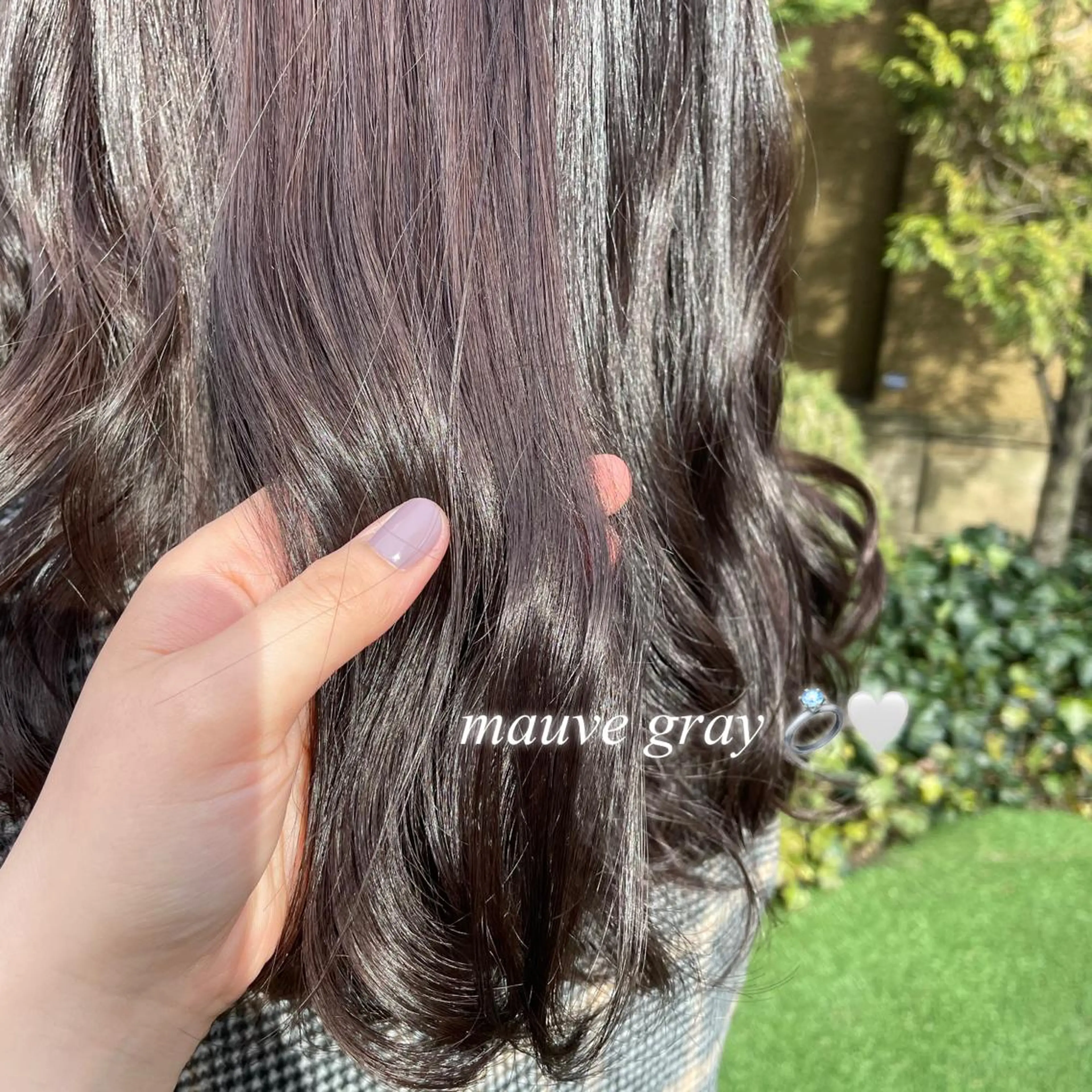 セミロング 𝙢𝙞𝙮𝙪🎀 girly hairのヘアスタイル