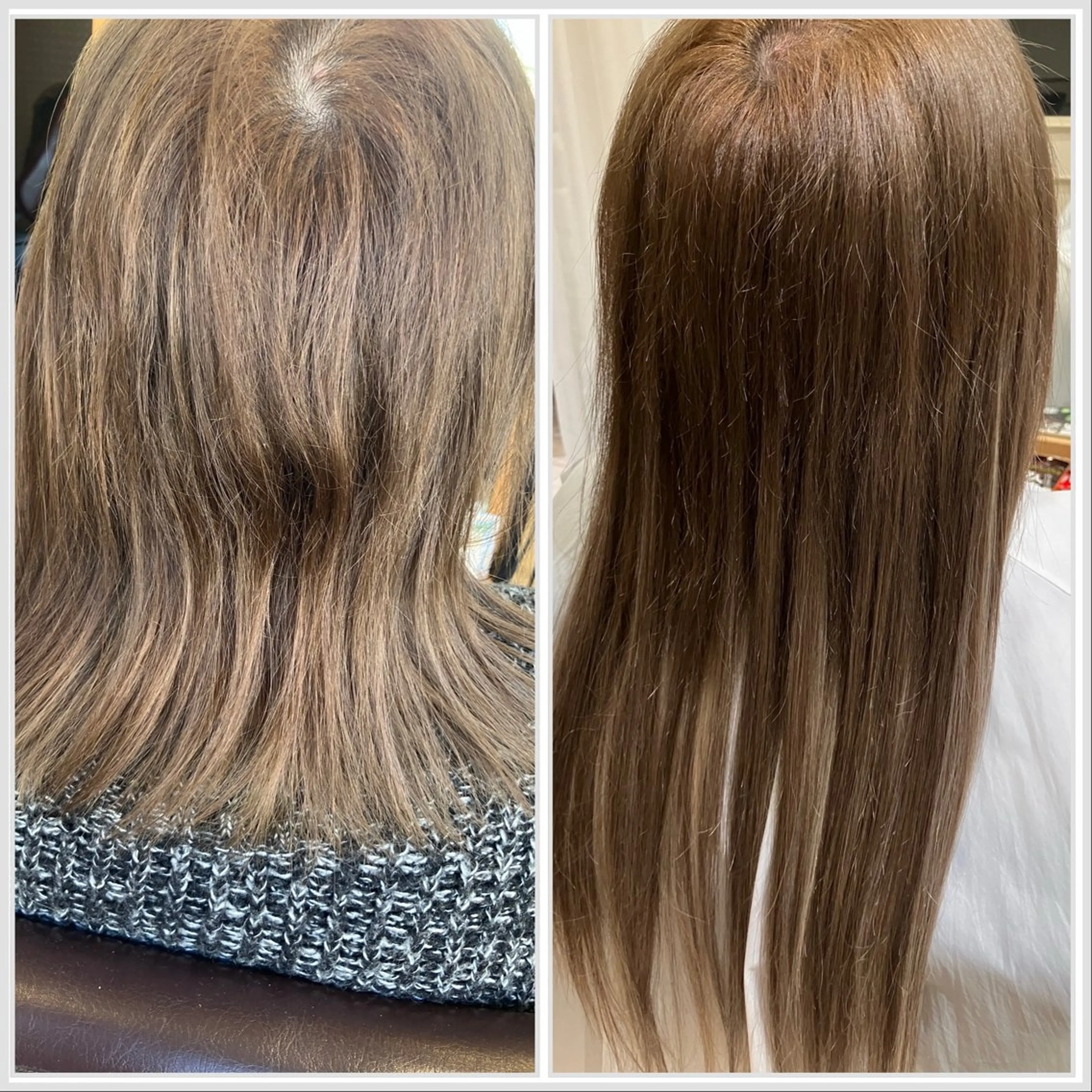 ミディアム エクステ エクステ エクステブリーチ矯正 griFFicaのヘアスタイル