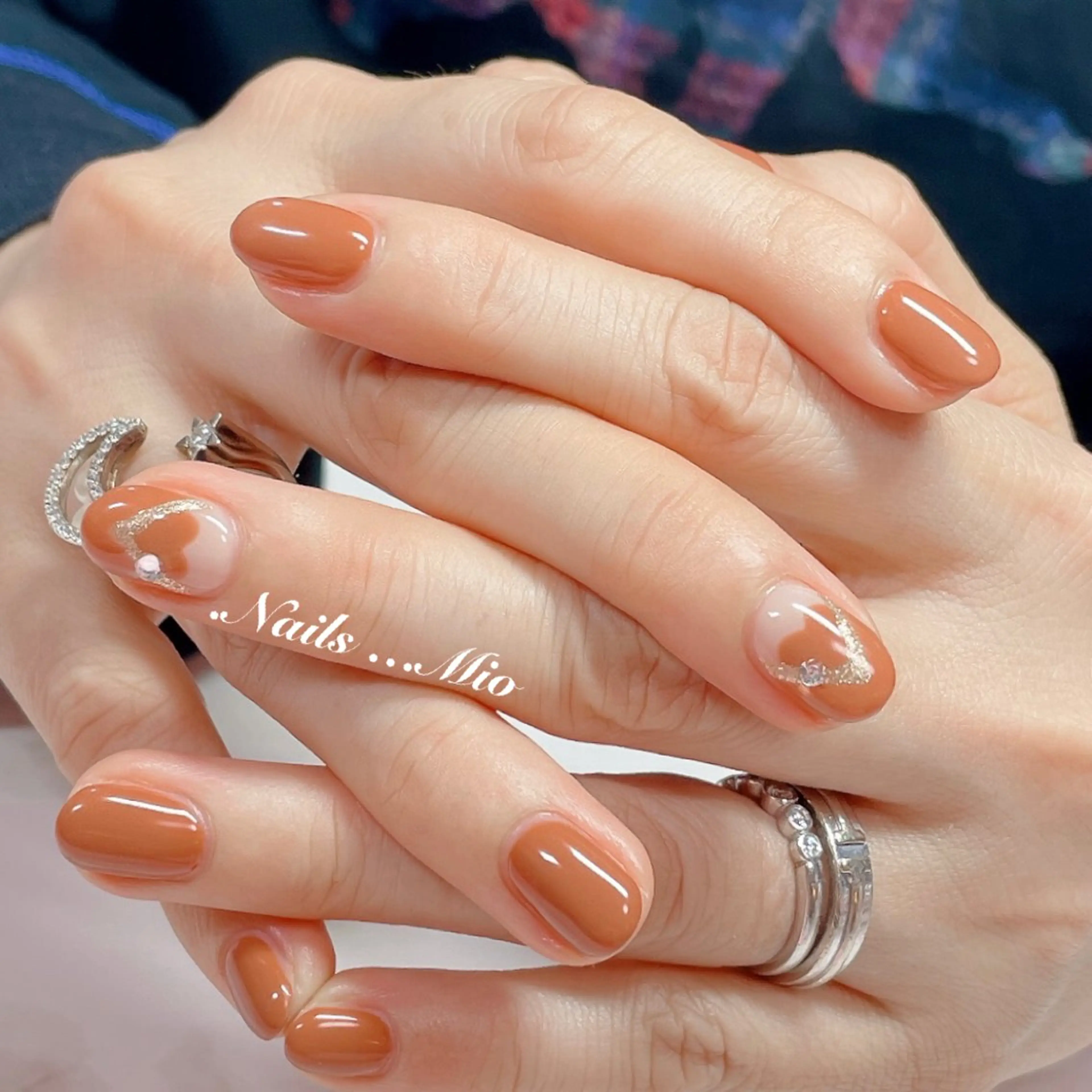 ネイル アートネイル ジェルネイル ワンカラーネイル .Nails Mio 赤羽西ネイルサロンのネイルデザイン