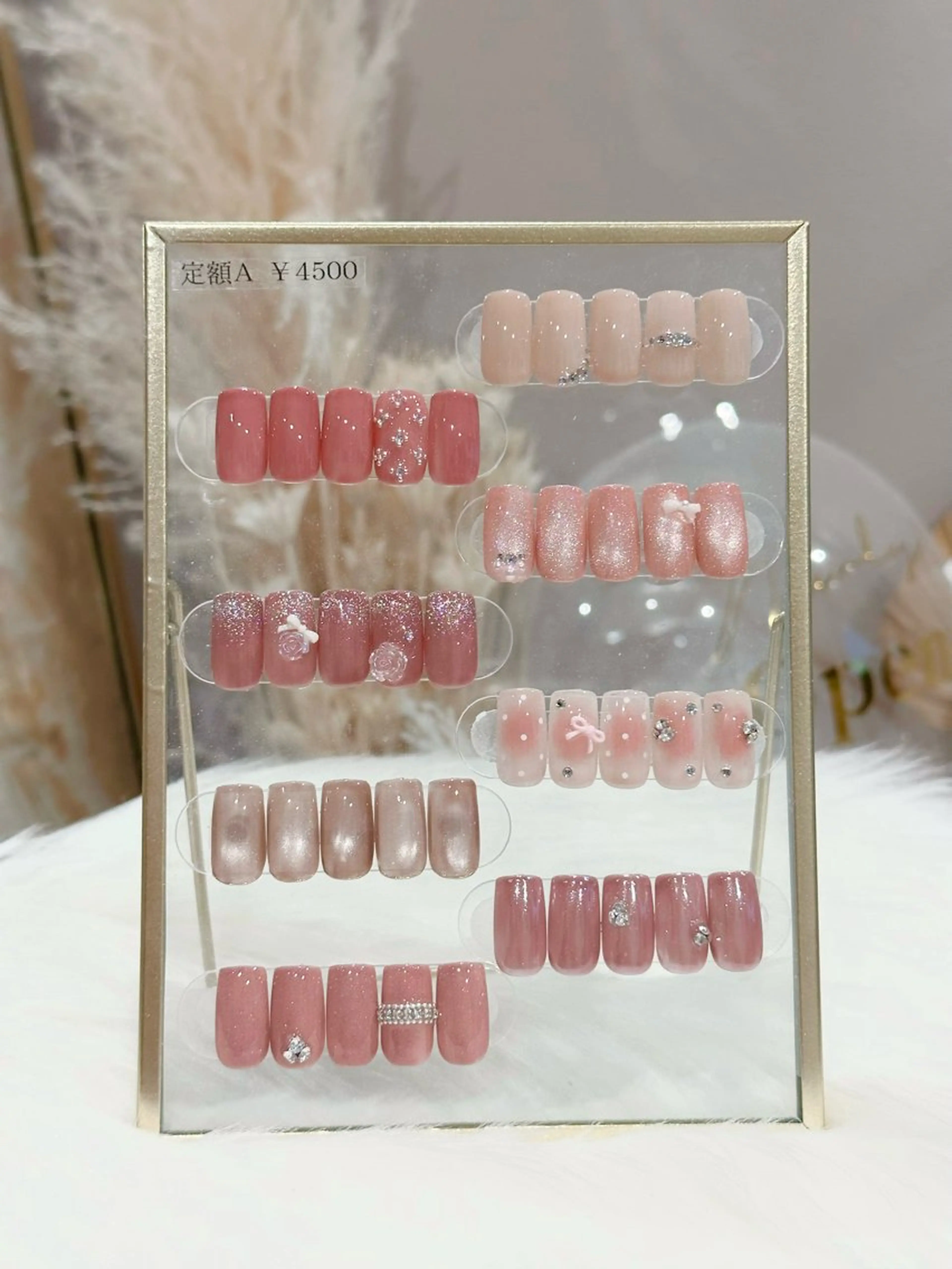 定額デザイン(色、パーツ変更可能) ¥4500 オフなしの写真