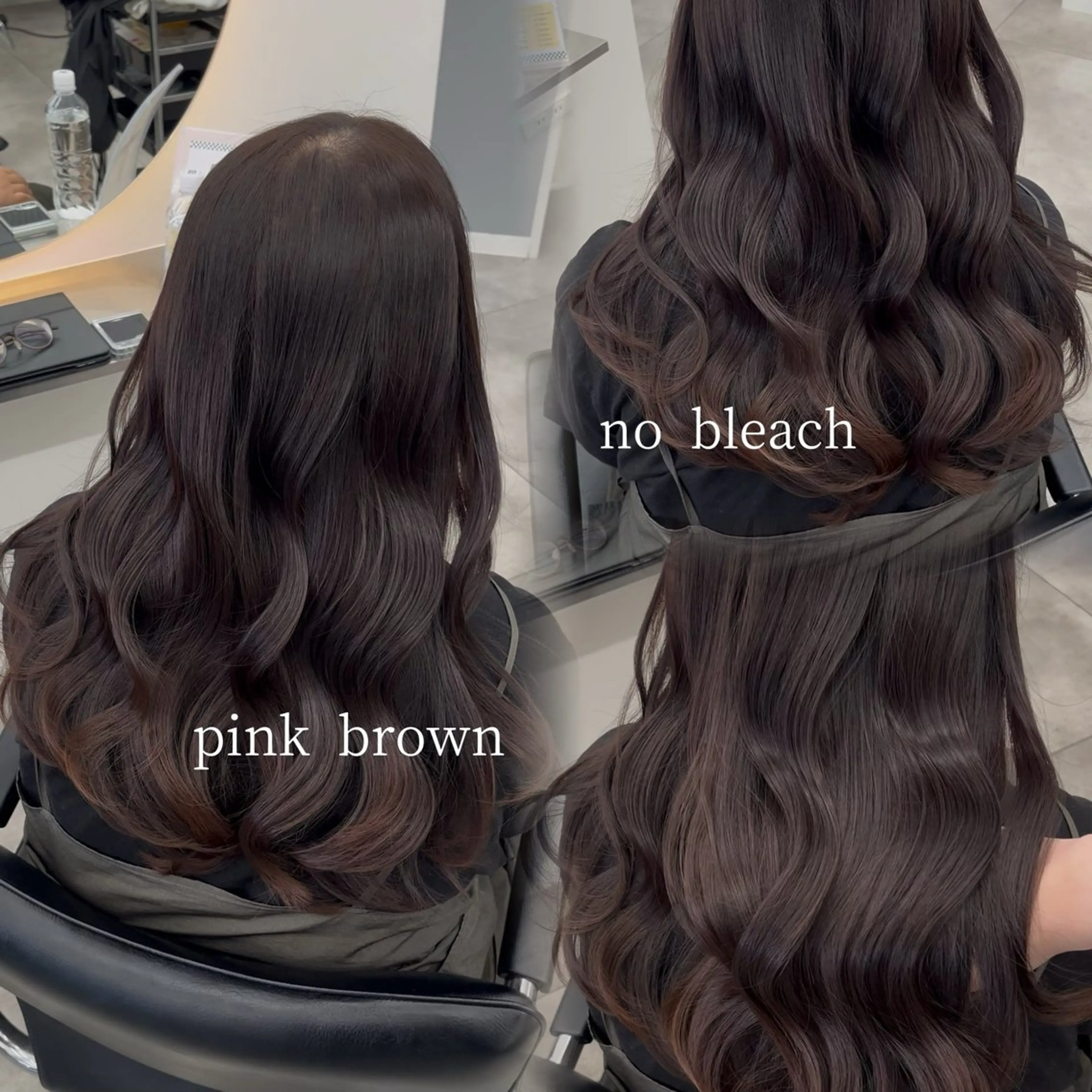 セミロング ピンクブラウン カット ヘアカラー トリートメント 【レイヤー×透明感 カラー】mayaのヘアスタイル