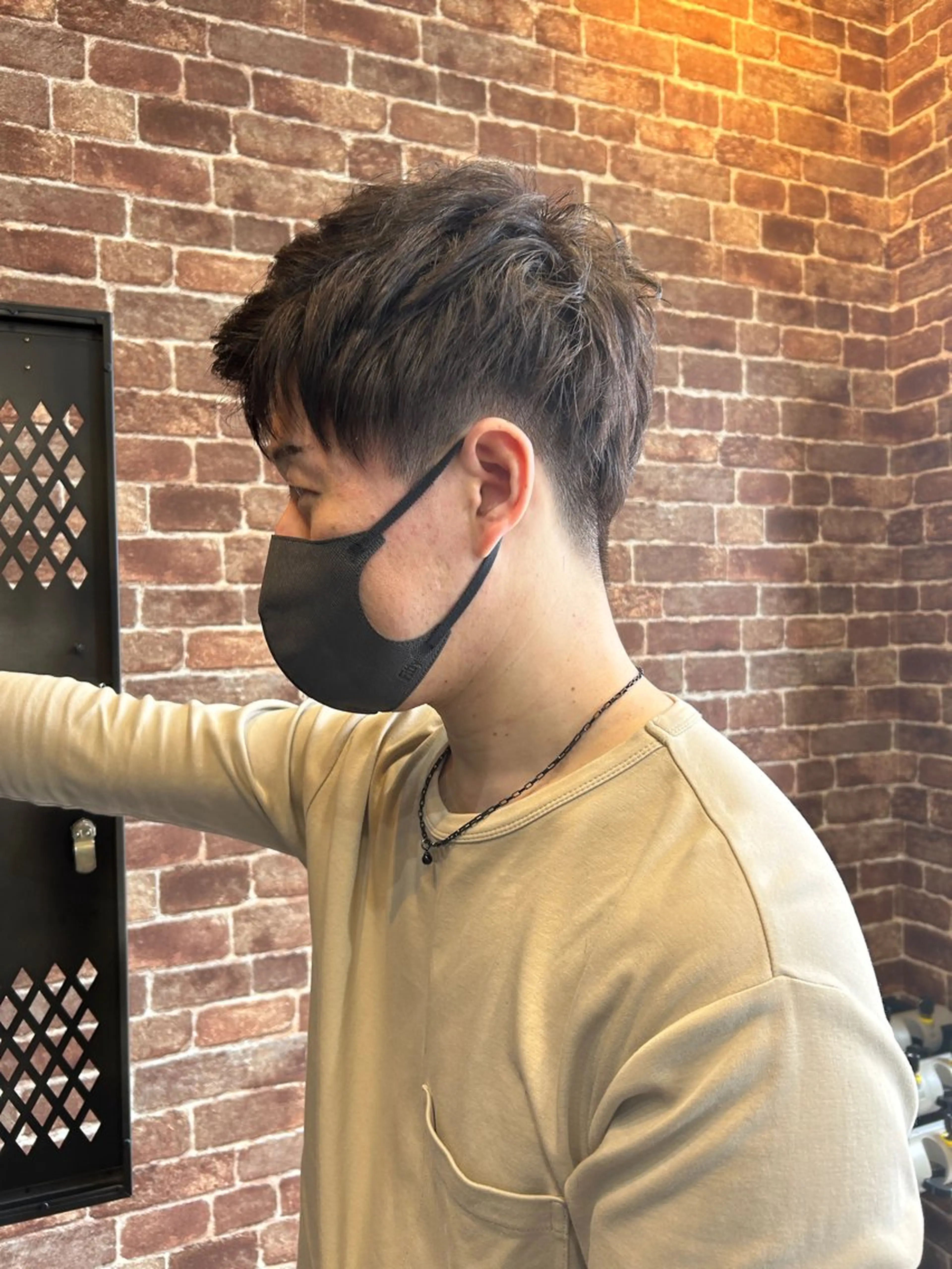 ショート カラー メンズ トリートメント 久木原 ゆりのヘアスタイル