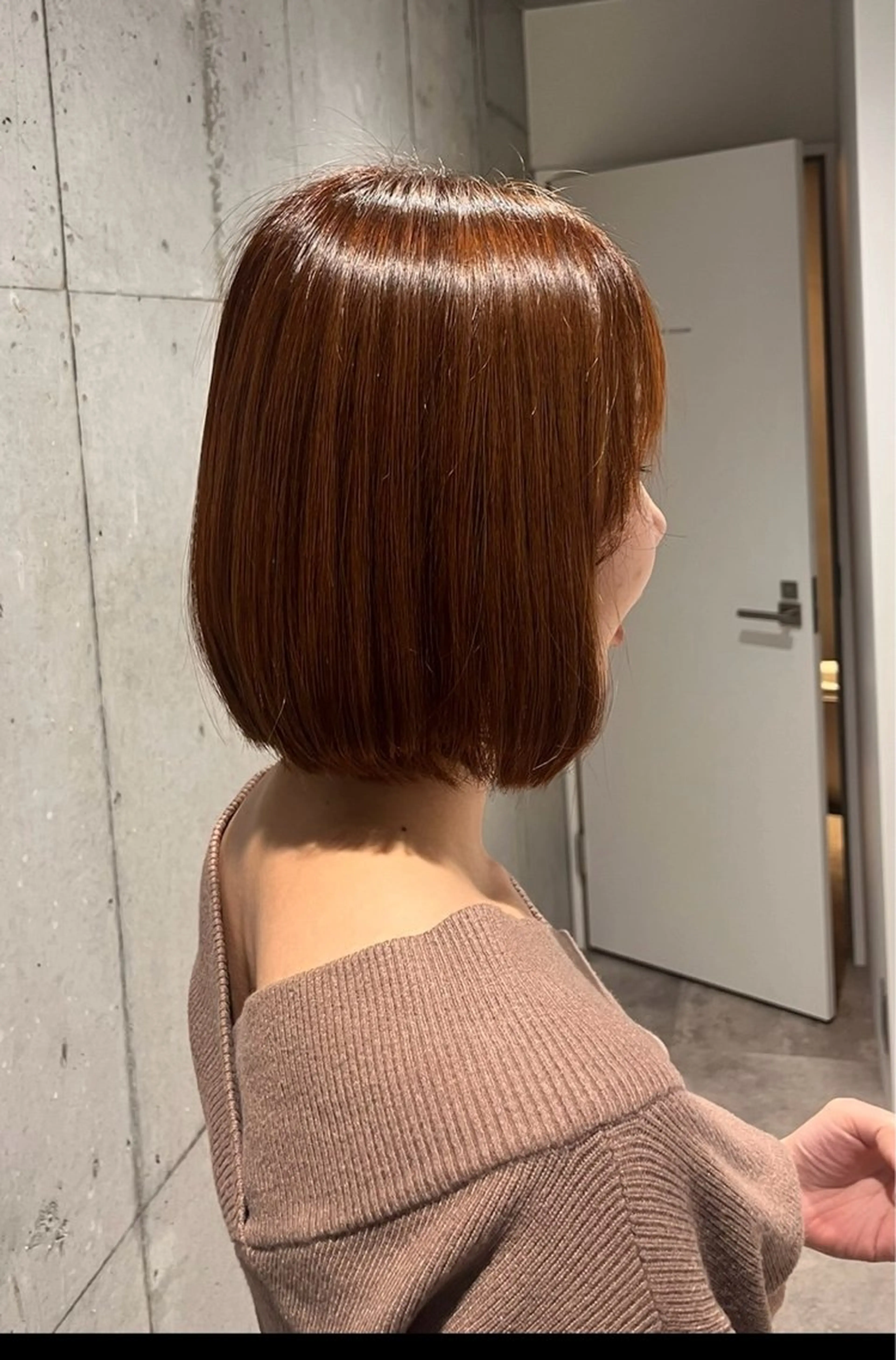 ショート カラー ヘアカラー elima横浜西口所属・fifth/シン🌿 透明感カラー/パーマのヘアスタイル