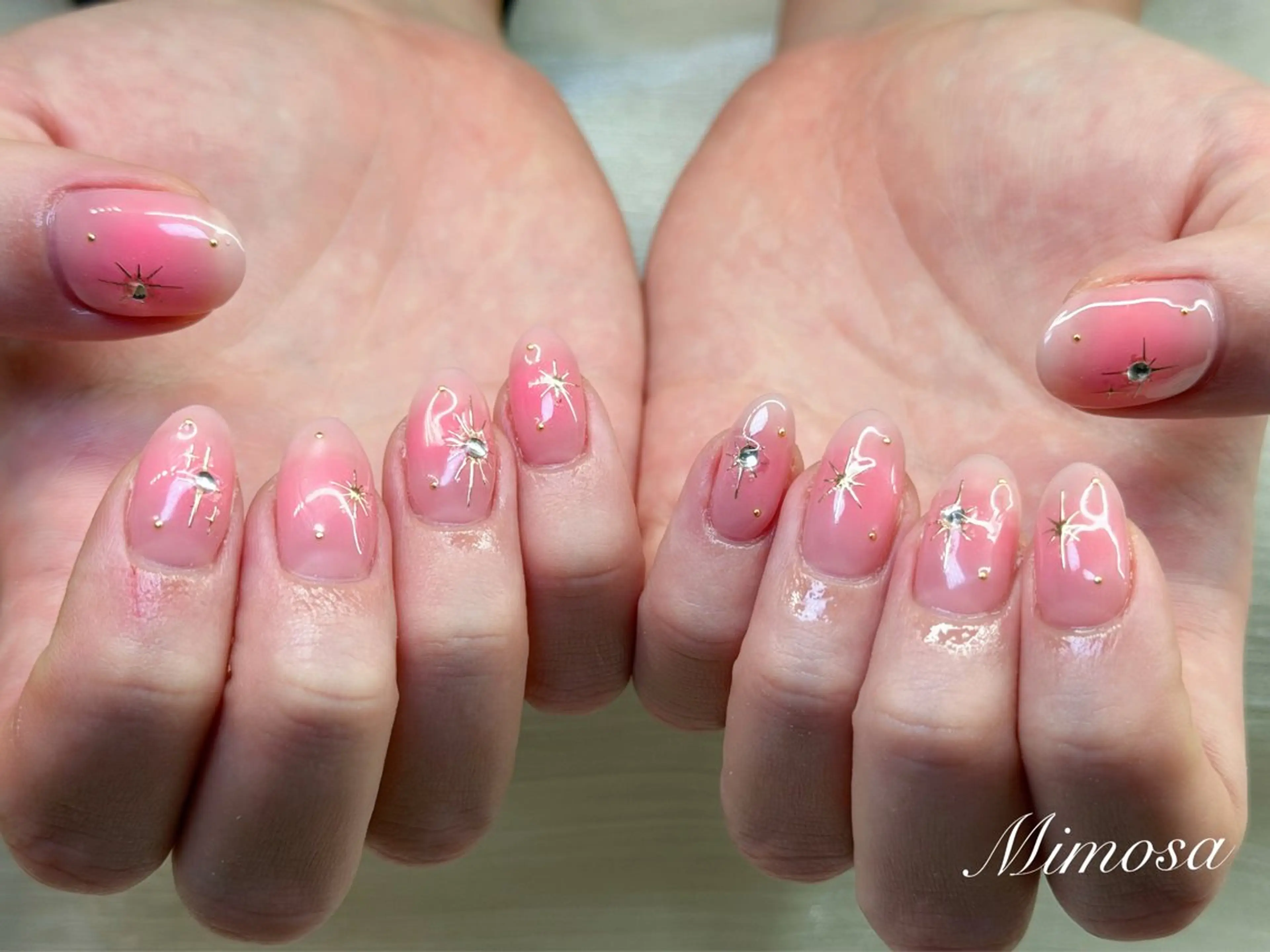 ネイル ハンドネイル 🫧Mimosa 吉祥寺のネイルデザイン