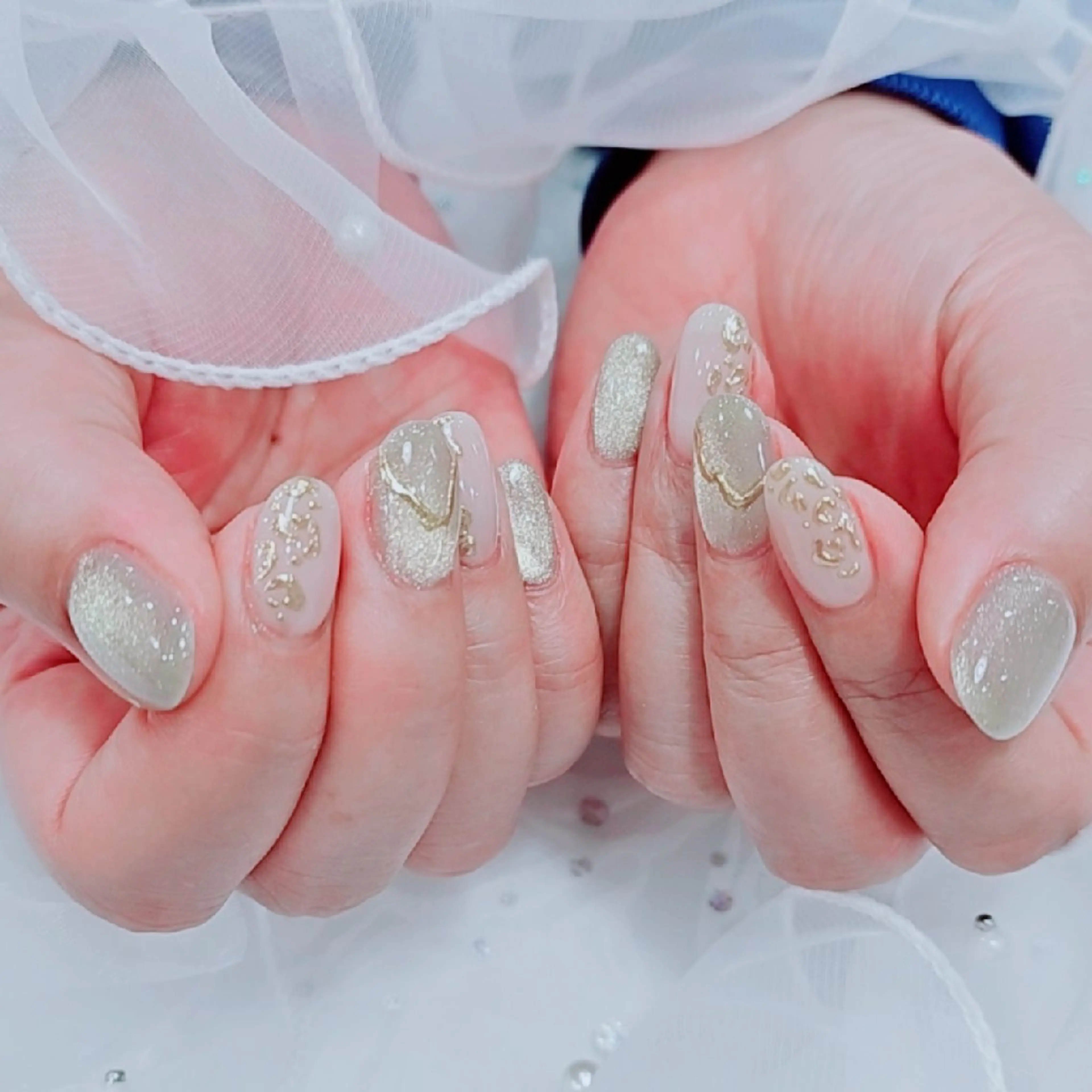 ネイル アートネイル マグネットネイル 💅 ayako💅のネイルデザイン