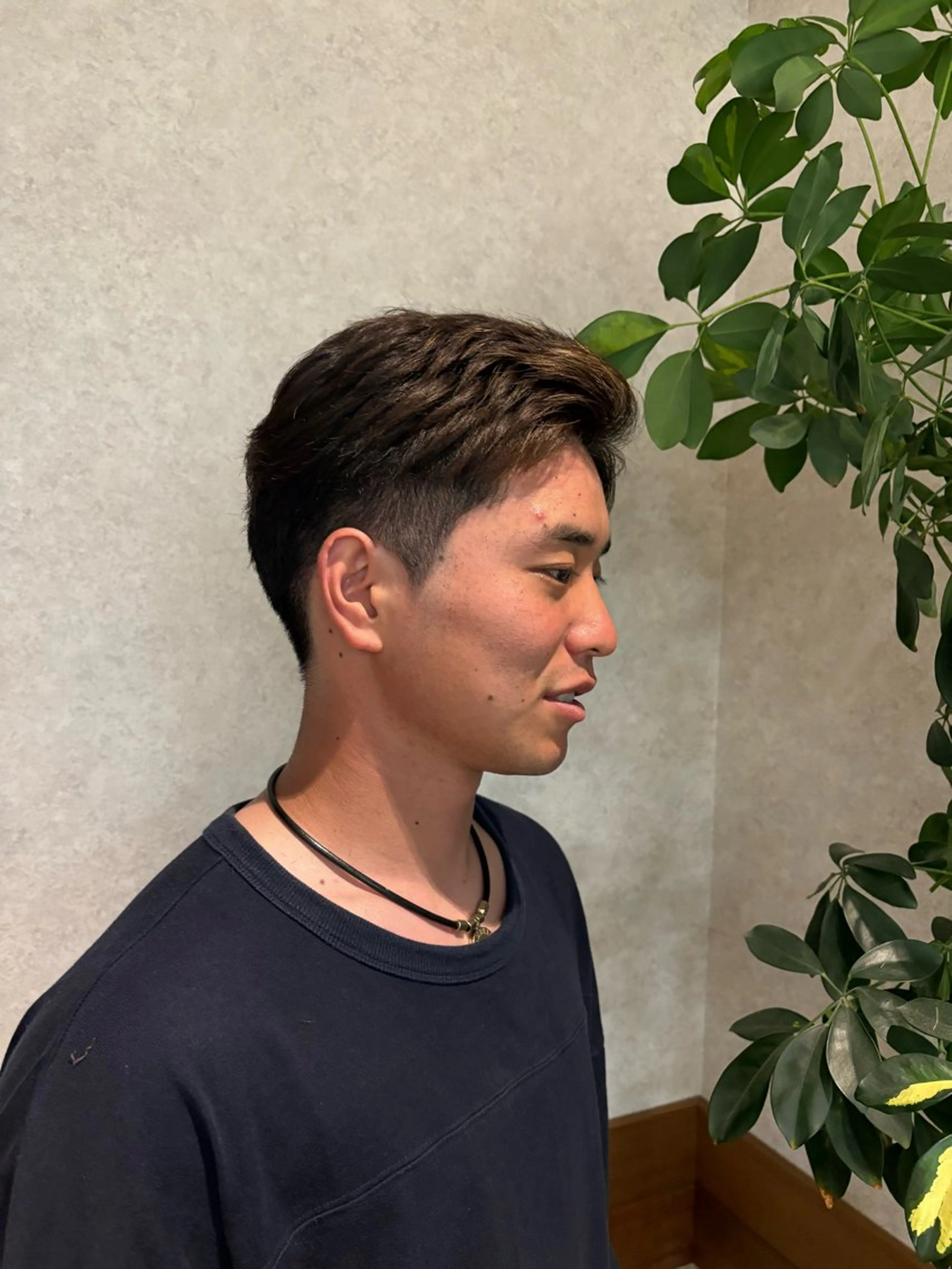 メンズ 阿部 叶夢のヘアスタイル