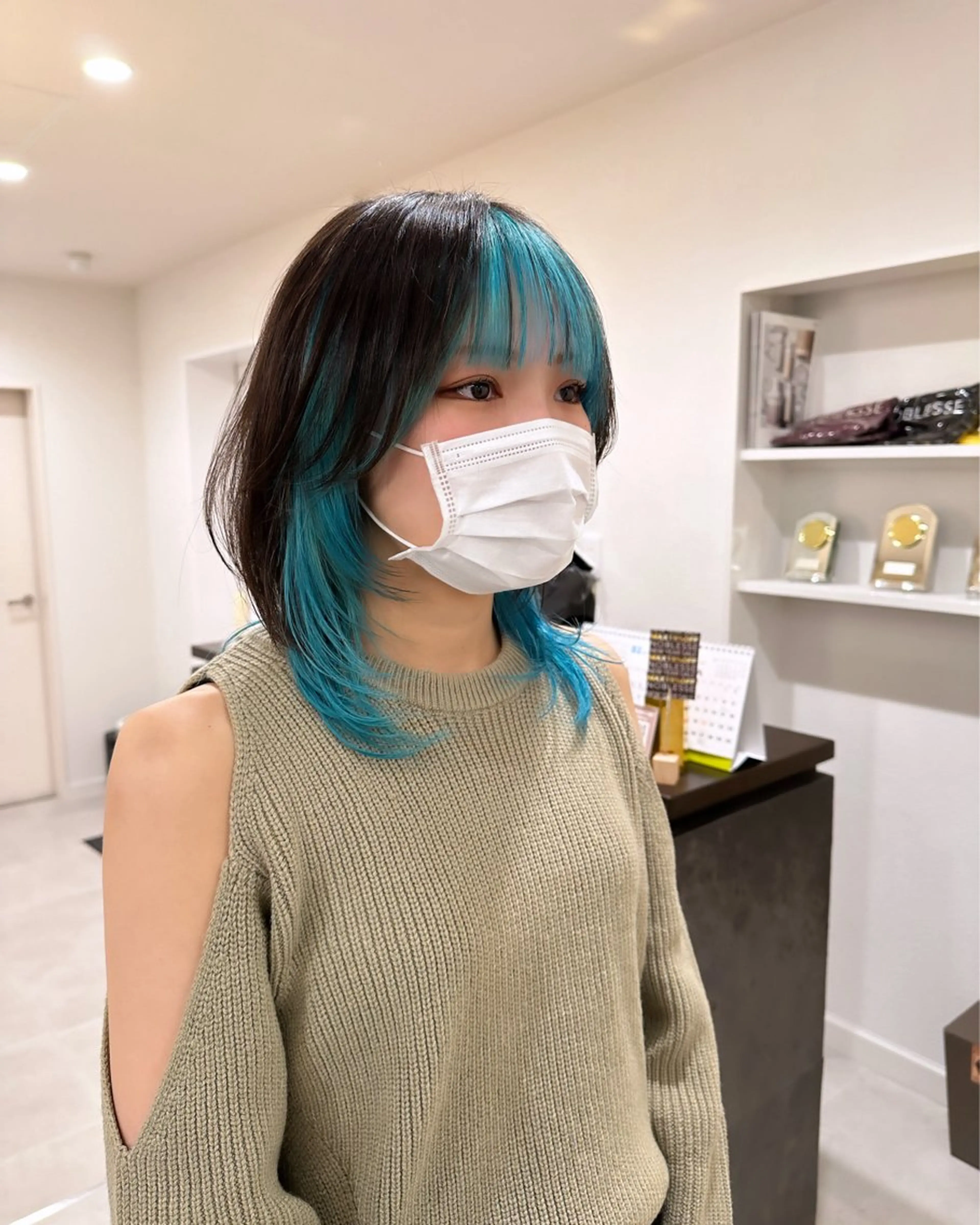 【寒色系カラー🧞‍♂️】カラー＋バイカルテトリートメントの写真