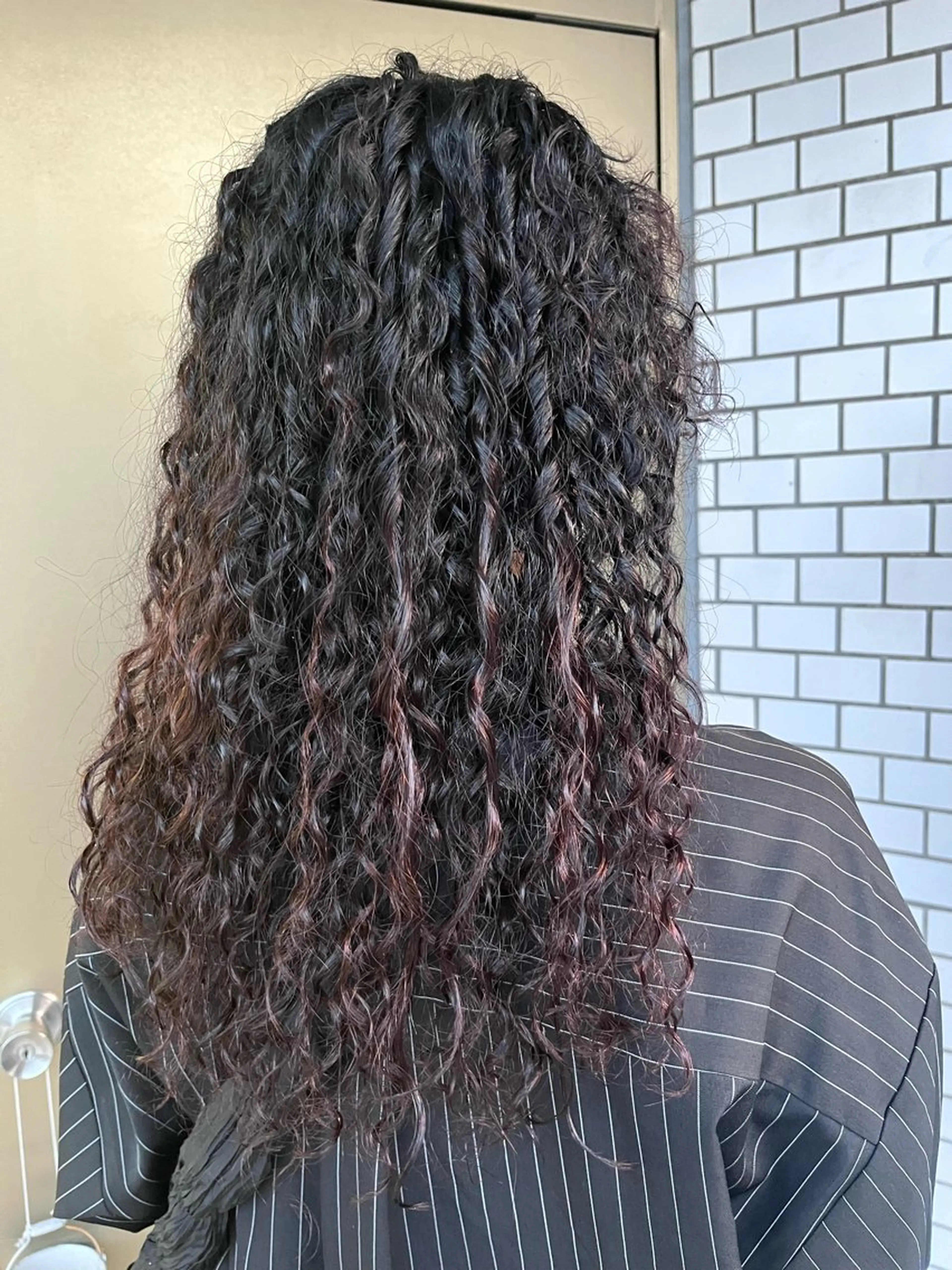 ロング パーマ ヘアアレンジ カット パーマ 小島 凜のヘアスタイル