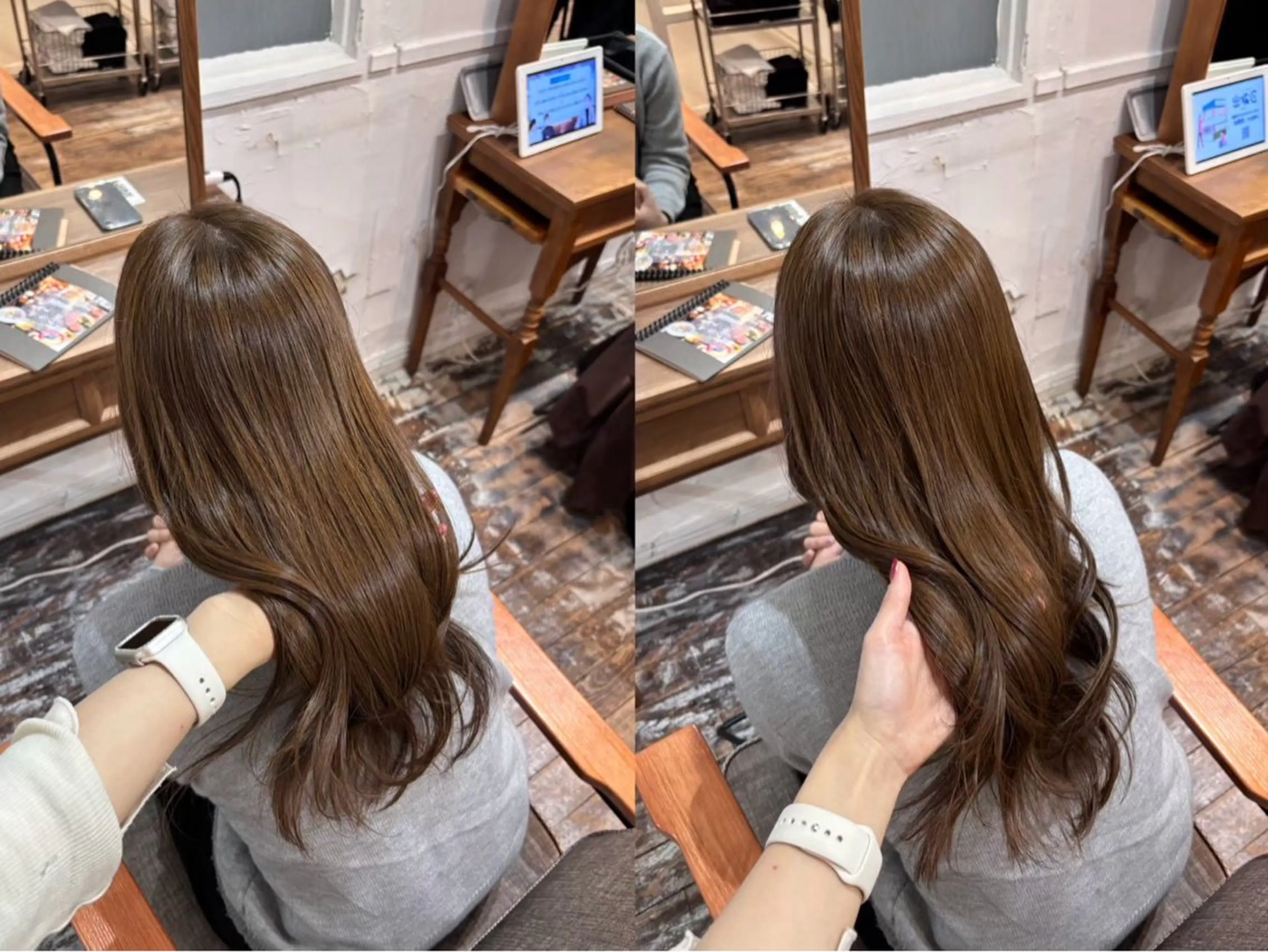🎀ダブルカラー🌸＋Aujuaトリートメント🫧の写真