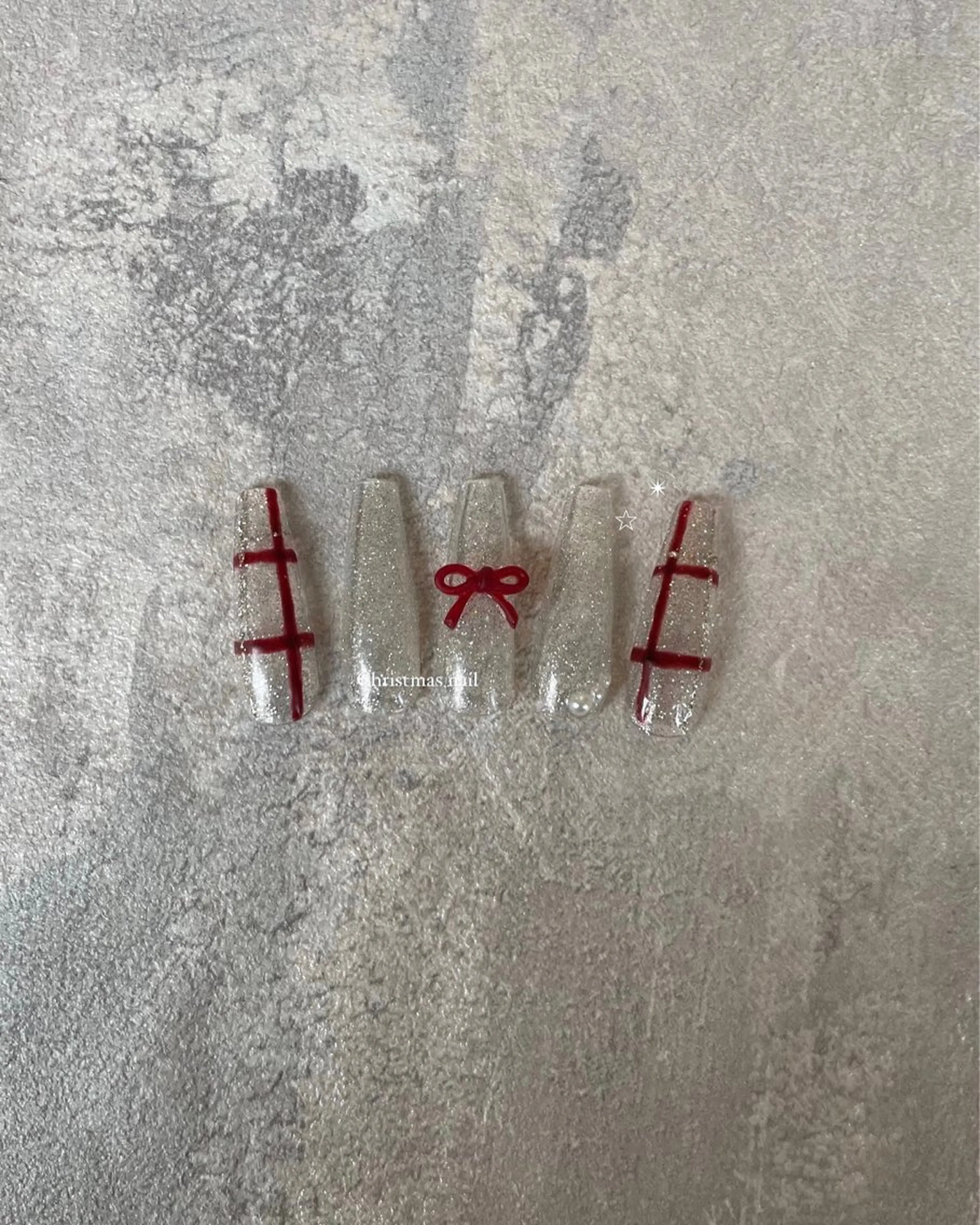 ネイル 冬ネイル クリスマス atelier d Cocoのネイルデザイン