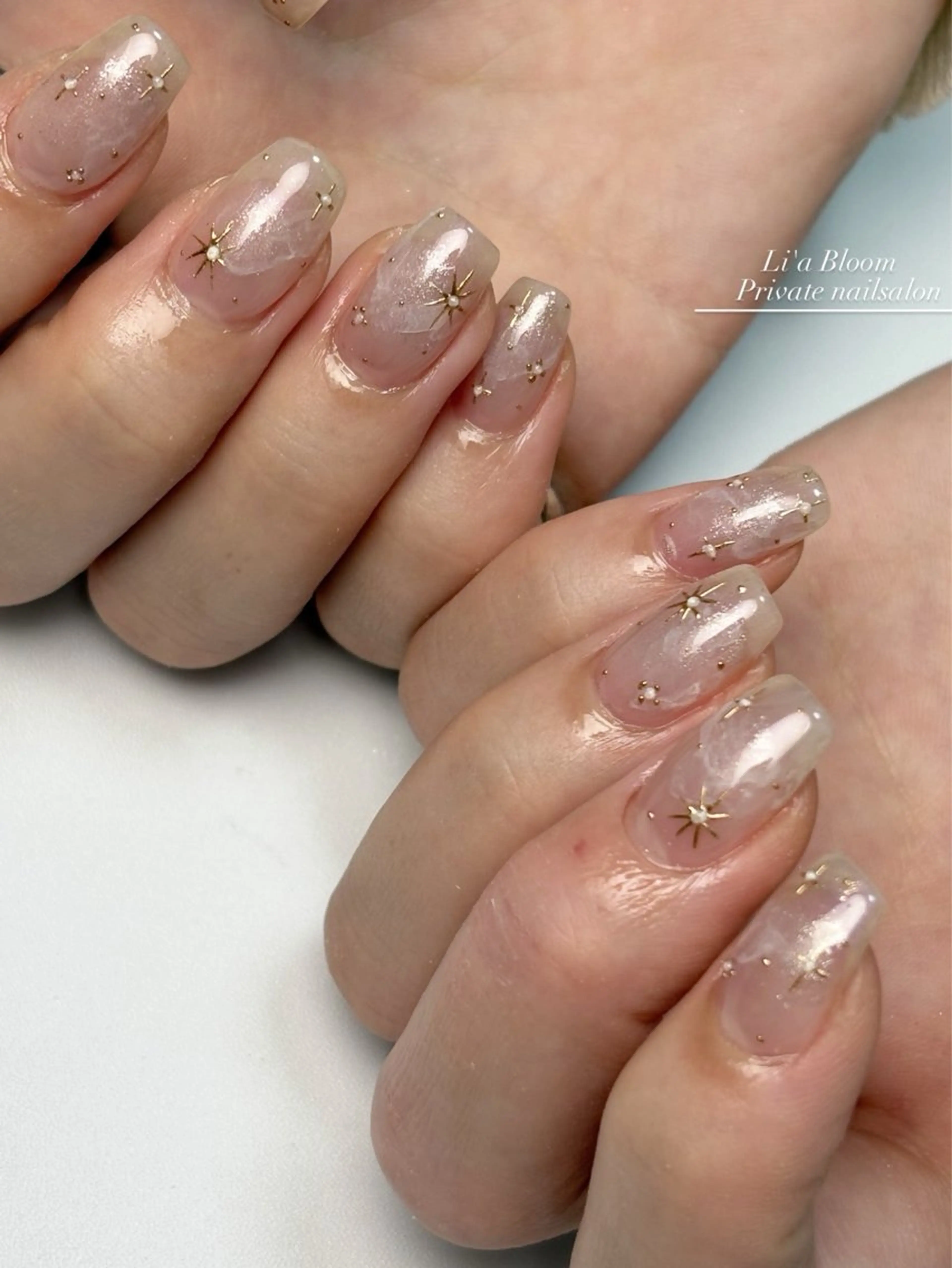 ネイル ハンドネイル 🦋🤍 madoka🤍のネイルデザイン