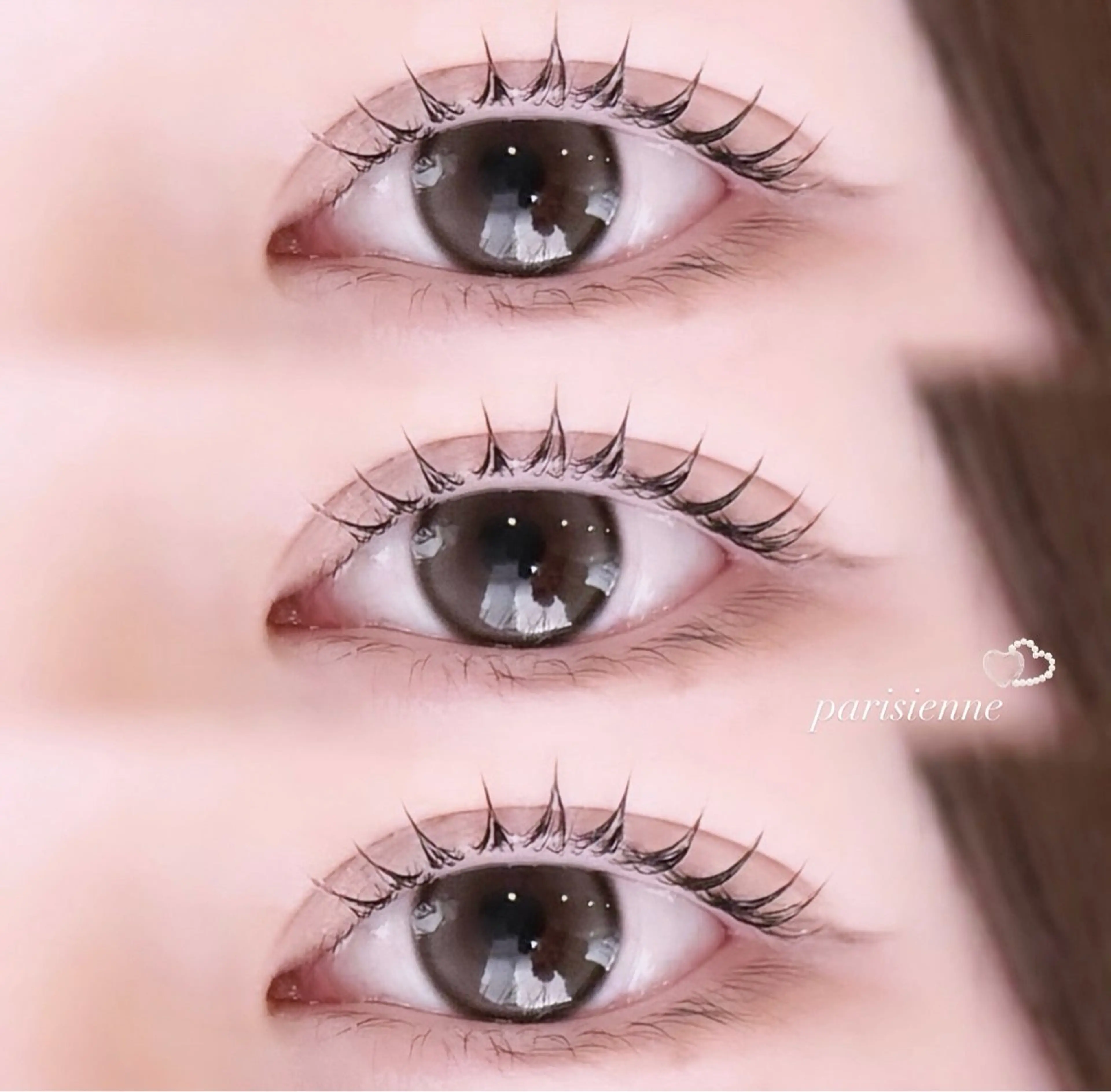 マツエク・マツパ 束感まつ毛 ナチュラル パリジェンヌラッシュリフト まつげパーマ 下まつげエクステ マツパ 🎀millie ainee♡田畑🎀のマツエク・マツパデザイン