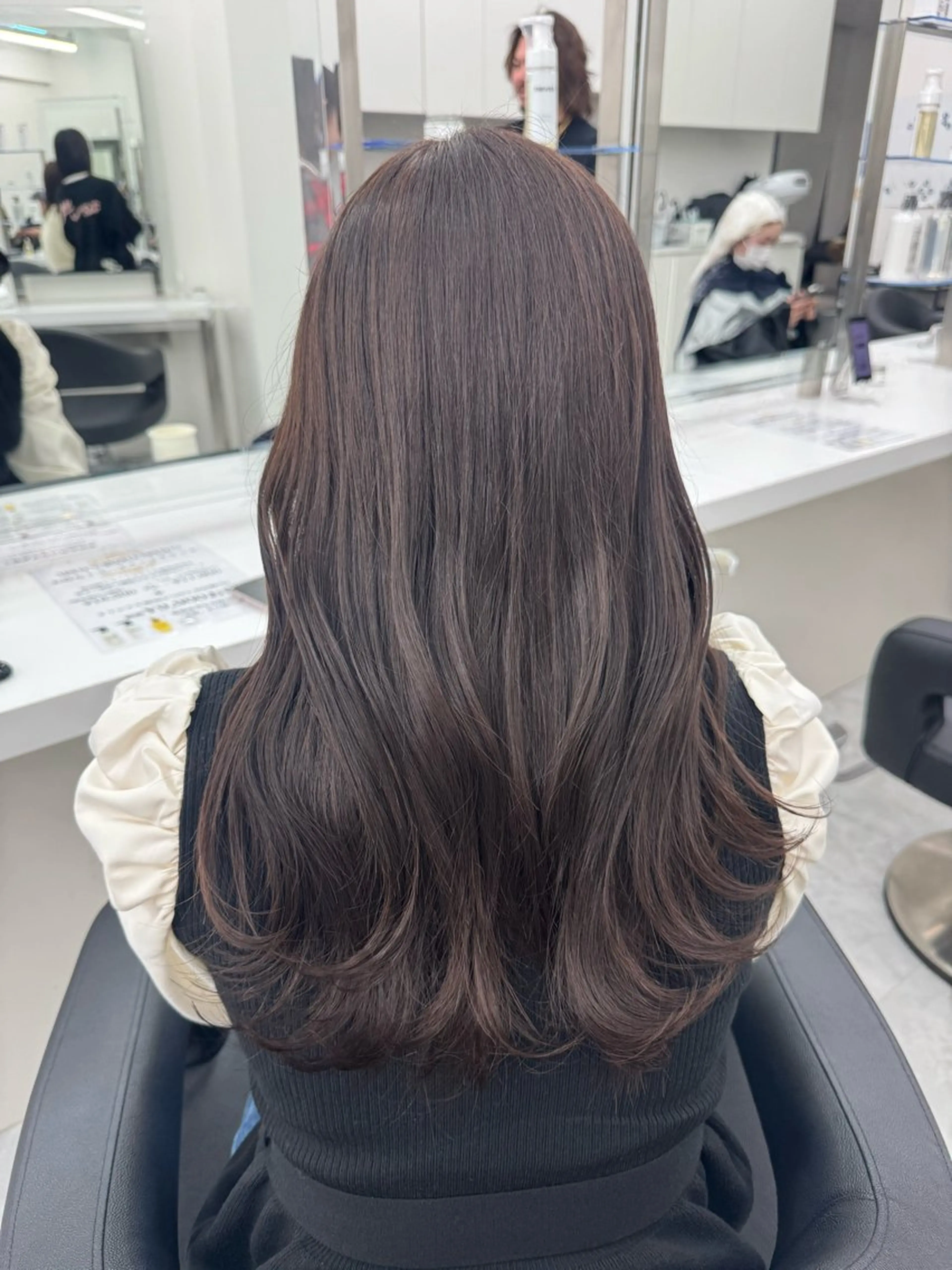 カラー noa🎀美髪縮毛/ 透明感カラーのヘアスタイル