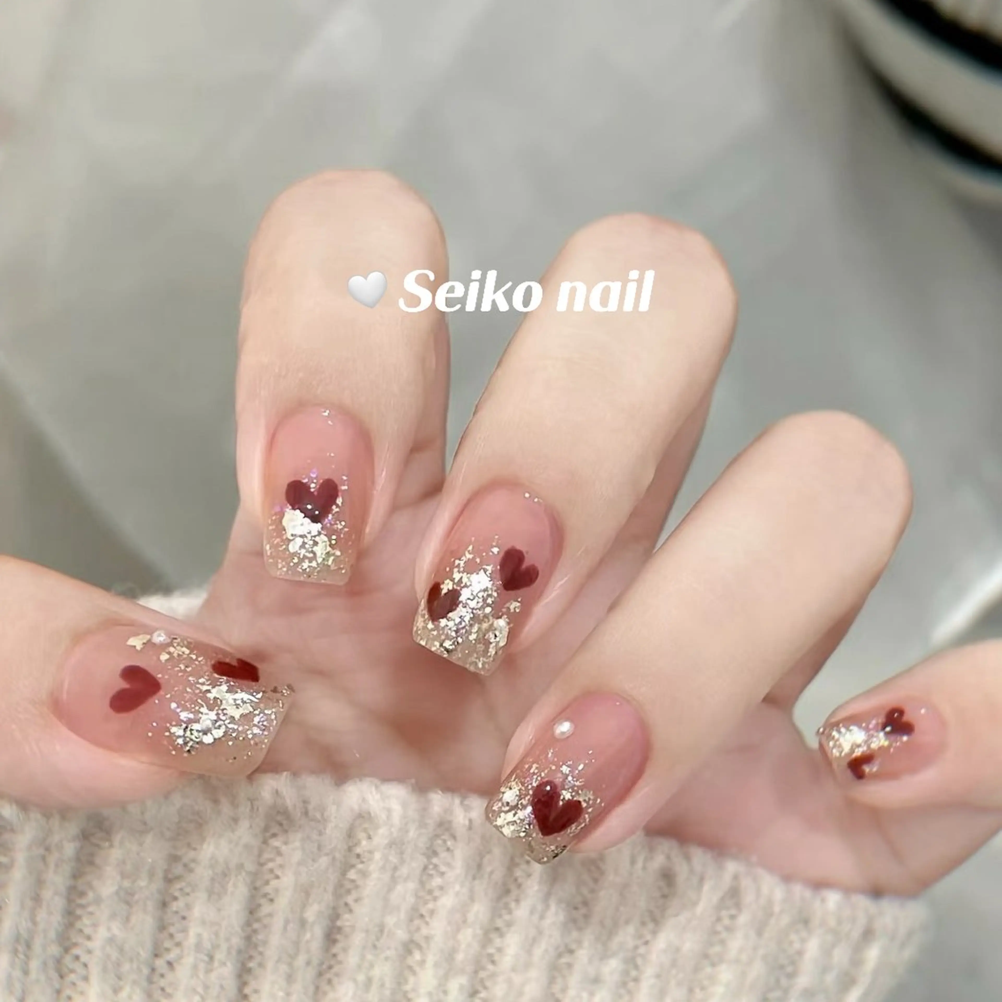 ネイル 韓国ネイル seiko nail Nanami（渋谷）のネイルデザイン