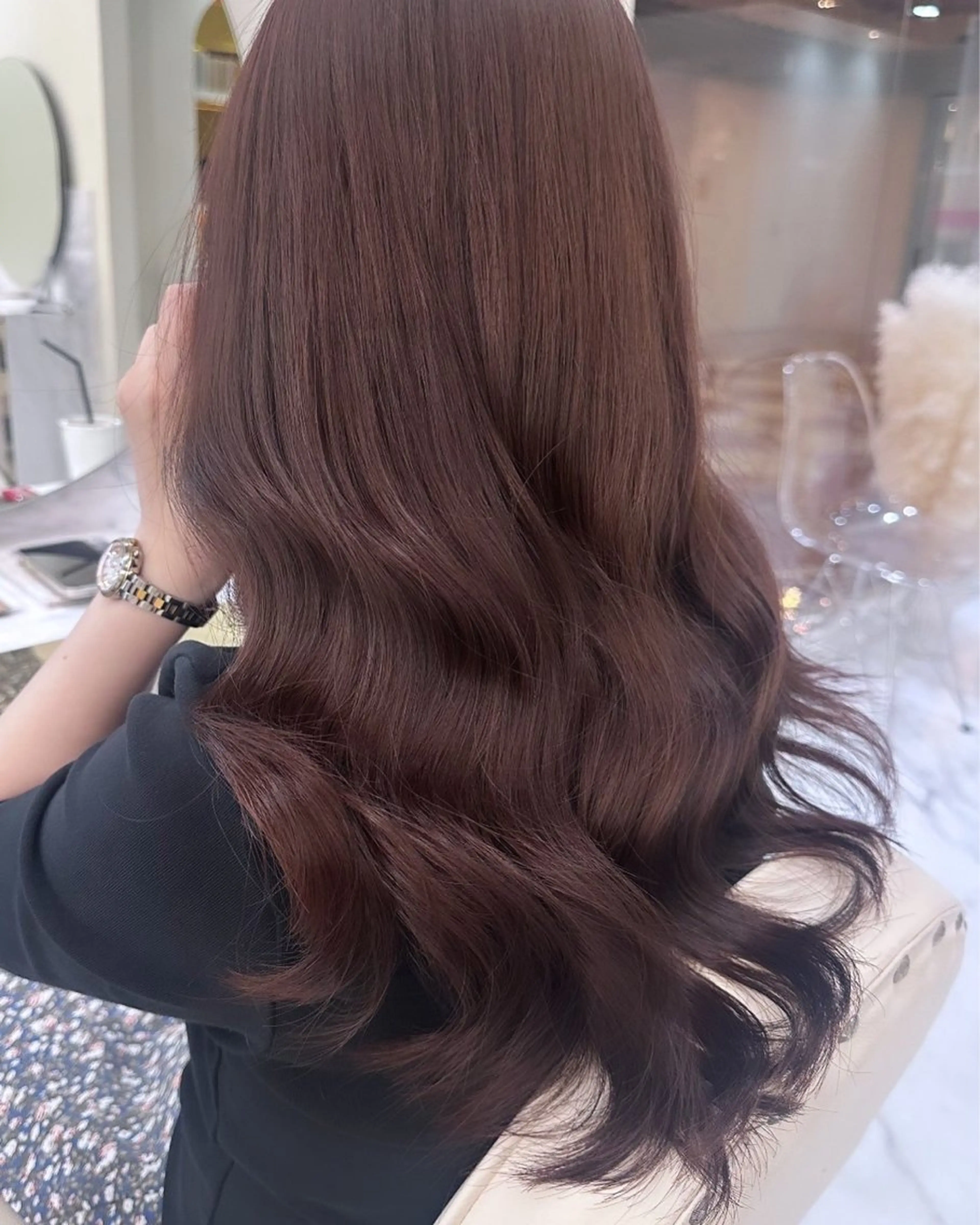 ロング 大久保 広大のヘアスタイル