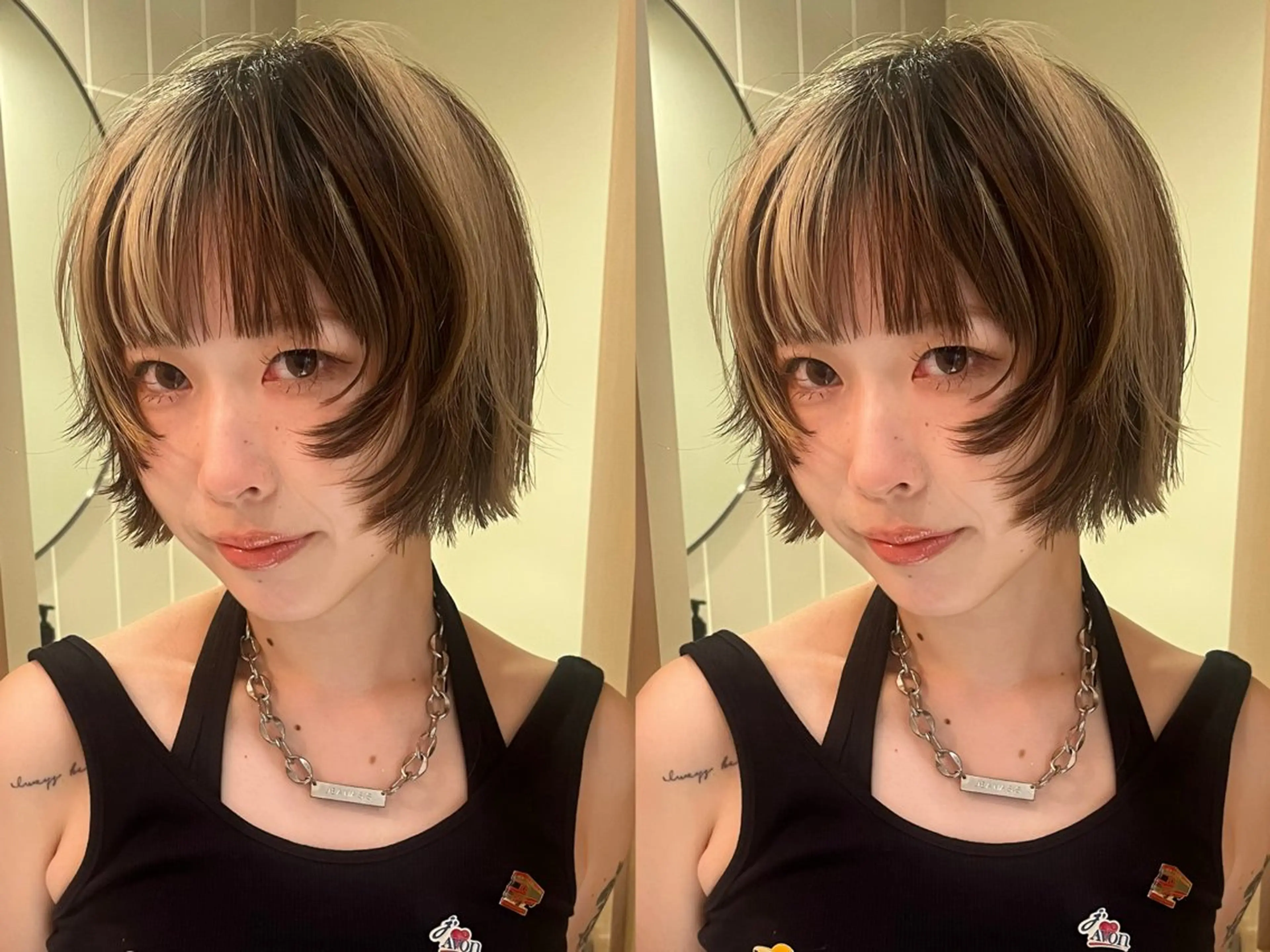 ショート 宮城 星のヘアスタイル