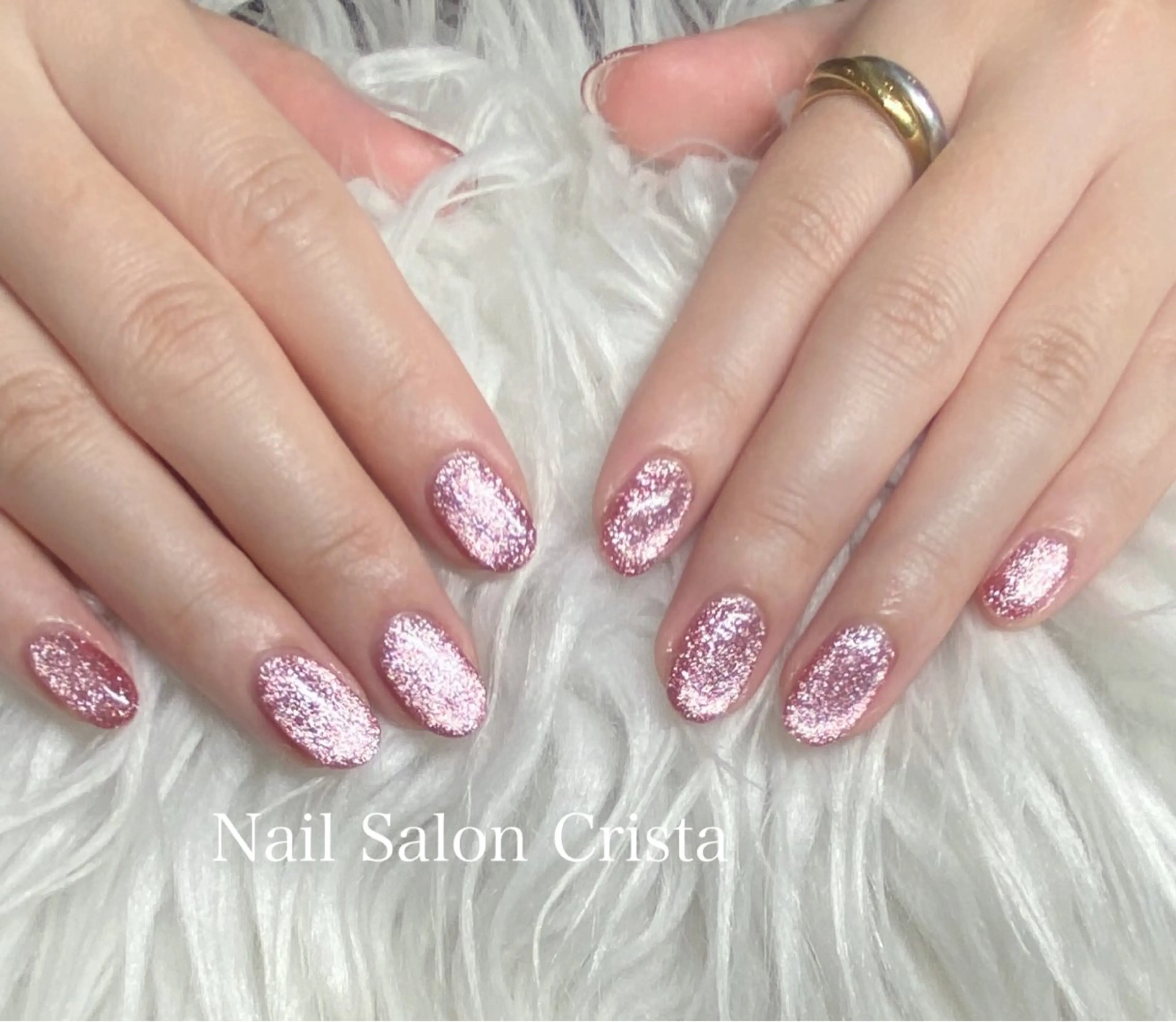 ネイル ジェルネイル マグネットネイル パラジェル ハンドネイル CRISTA MOMOのネイルデザイン