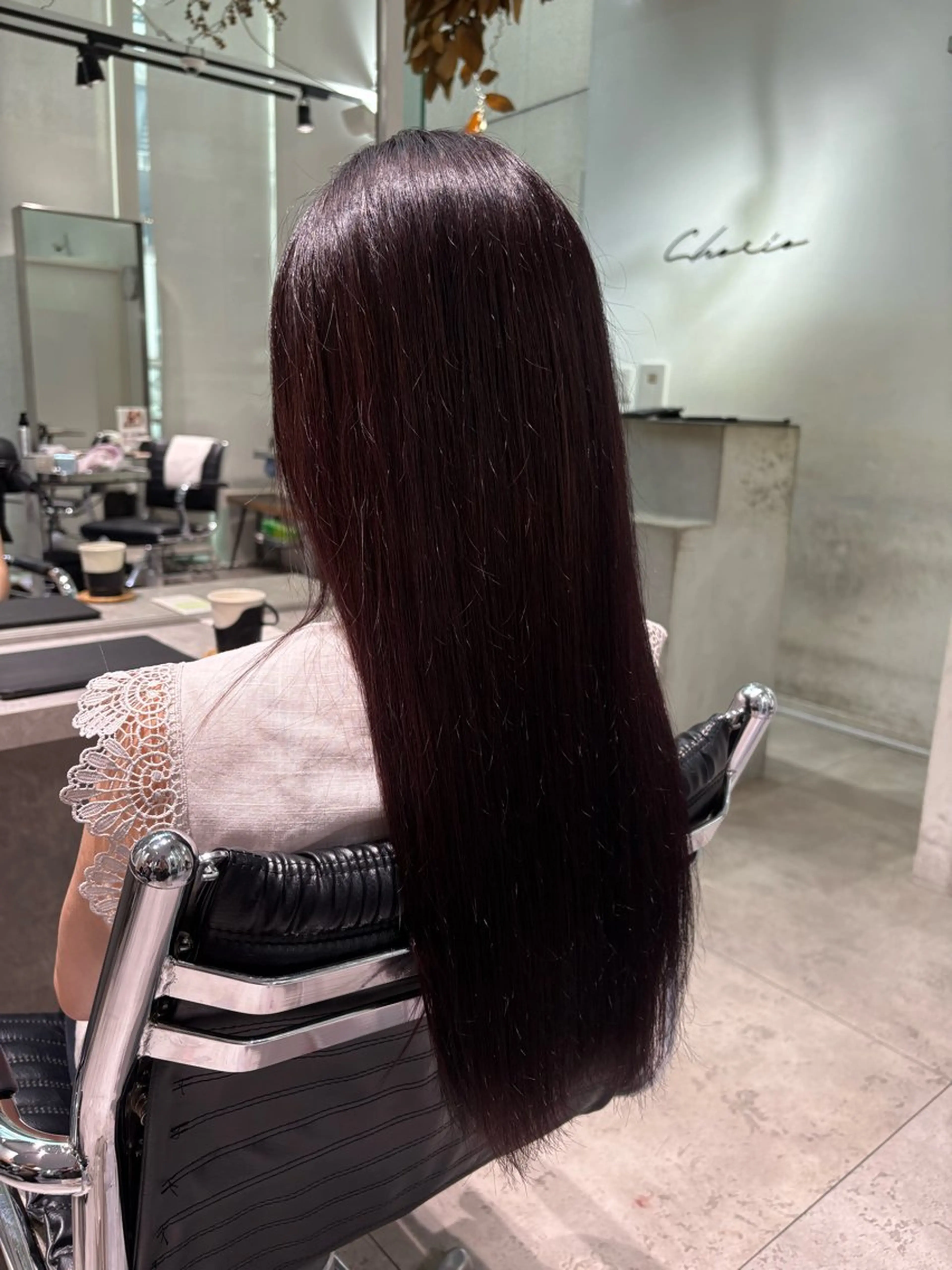 【💖ワンランク上のケアをしたい方はこちら💖】オンカラー(ブリーチ無し)＋ミルボン4stepトリートメントの写真